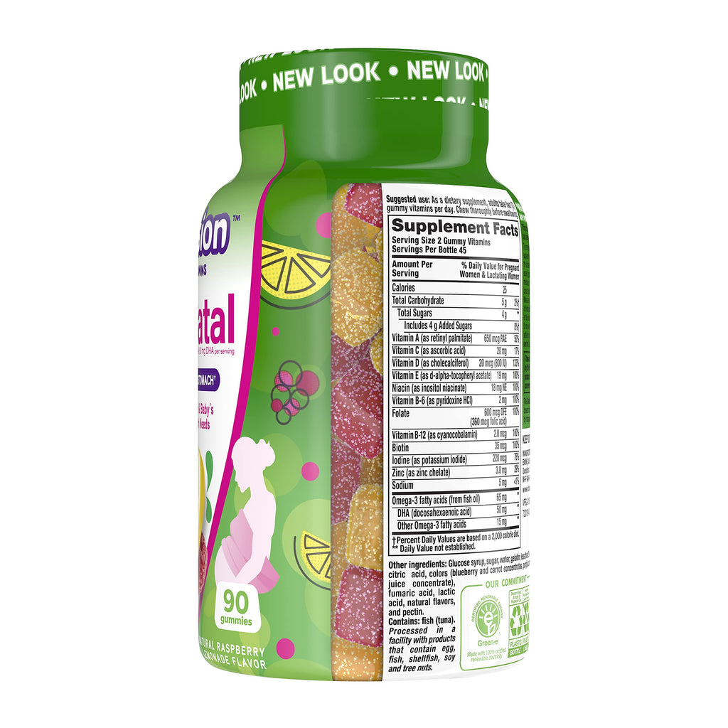 Vitafusion Prenatal, Gummy Vitamins zkqOLY, 5Pack (90 Count) My Store