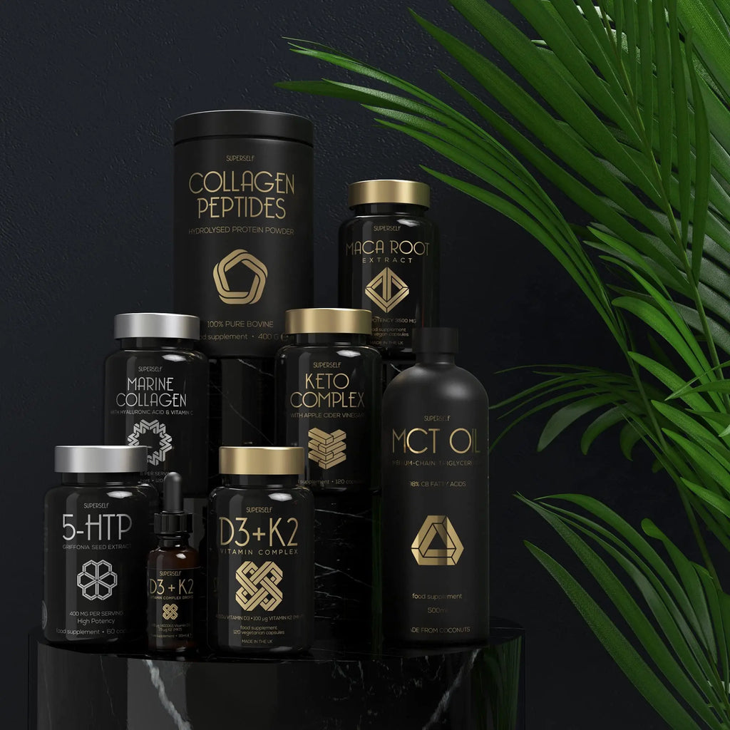 Premium Collagen Powder - Collagen Supplements for Women & Men - Pure Bovine Collagen Peptides 400g SuperSelf