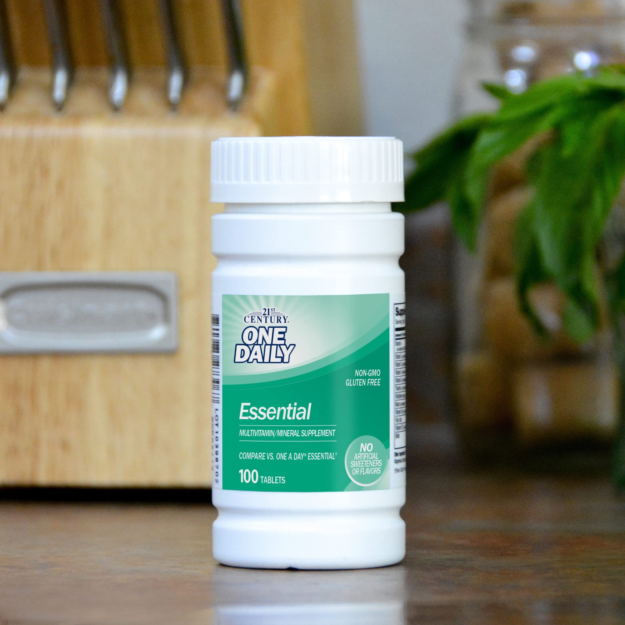 21st Century One Daily Essential Tablets, 100 Count - AB Mystery