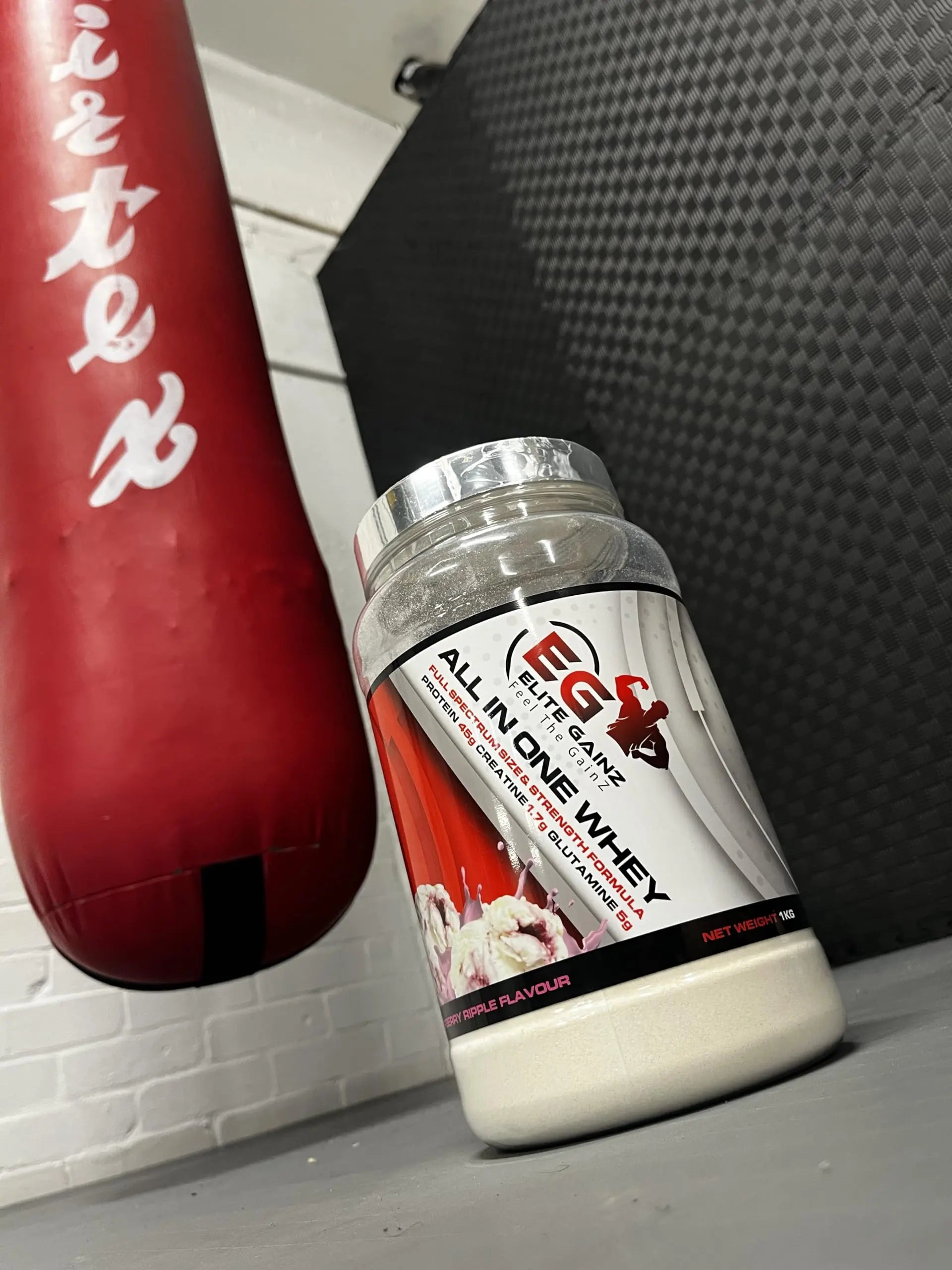 All in One Whey Fuel Your Strength All-in-One Muscle Builder Whey Protein Shake, with 45g Protein Elite Gainz