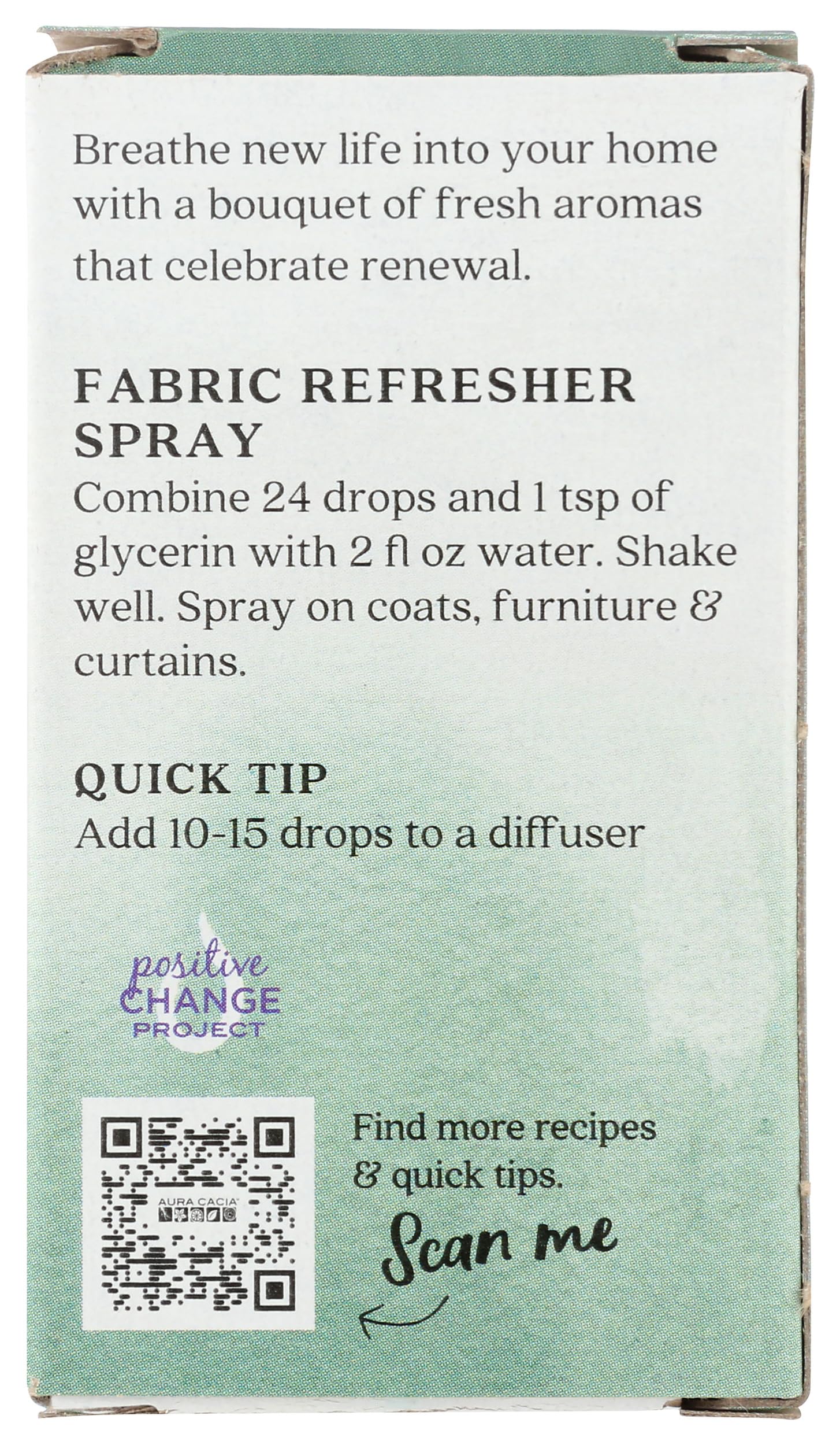 AURA CACIA Fresh Essential Oil Blend, 0.25 FZ - AB Mystery