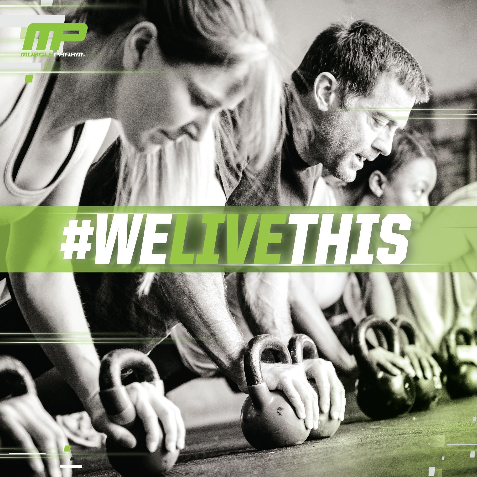 MusclePharm Essentials BCAA Powder, Pre & Post Workout Recovery Drink, Supports - AB Mystery