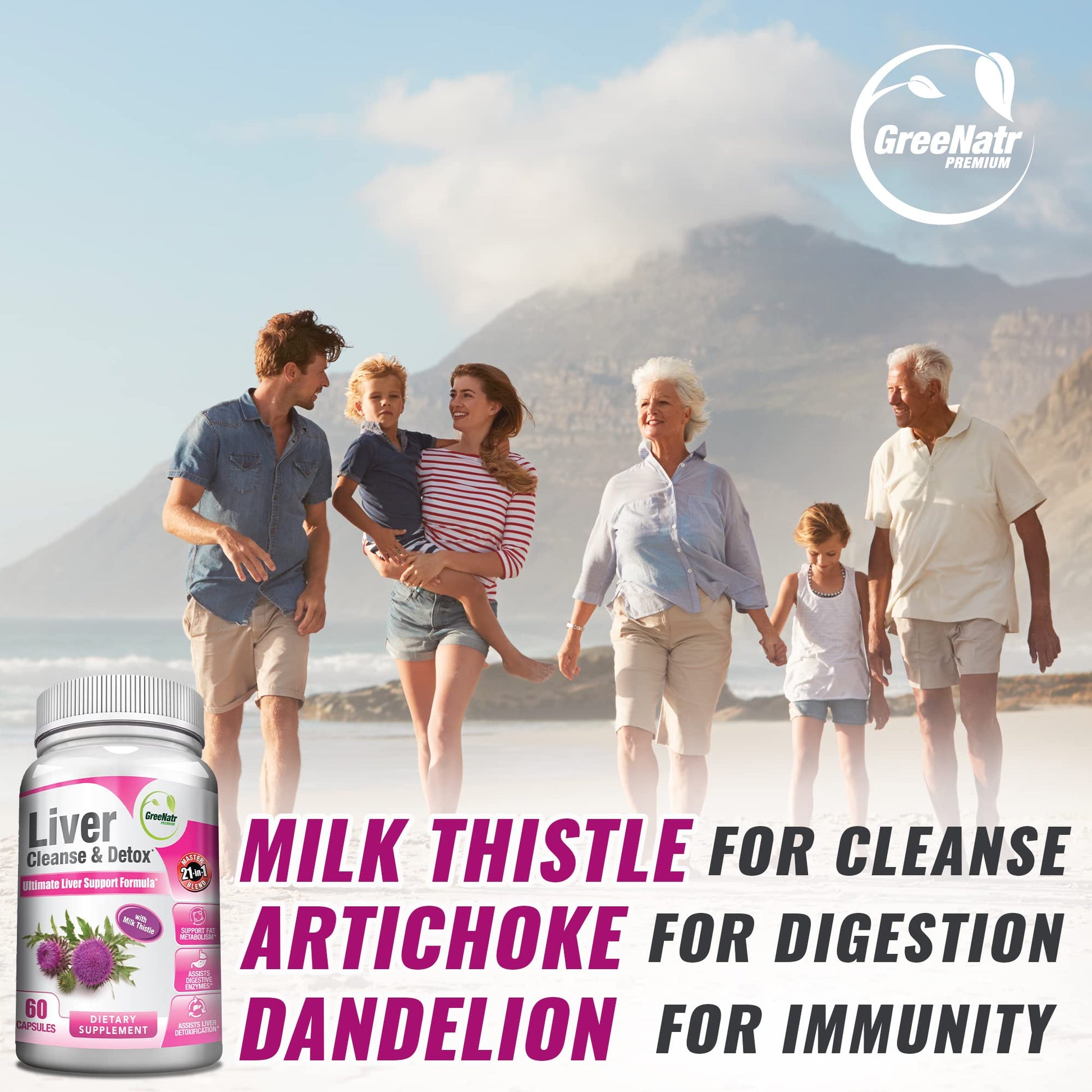 GreeNatr Synergic Bundle - Herbal Menopause Support Complex for Hot Flashes, Night Sweats & Mood Swings - AB Mystery