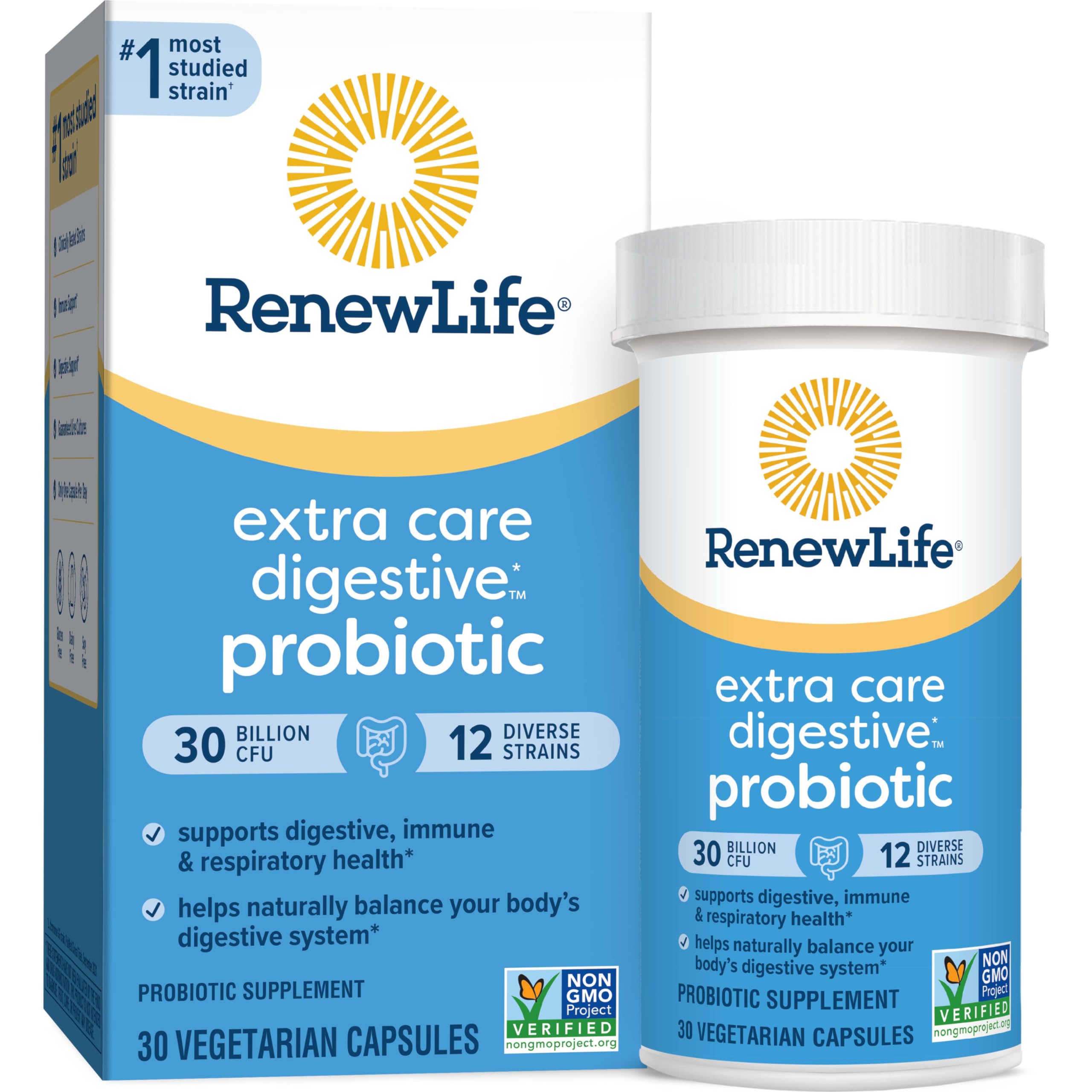 Renew Life Women's Probiotic Capsules, 50 Billion CFU Guaranteed, Supports Vaginal - AB Mystery