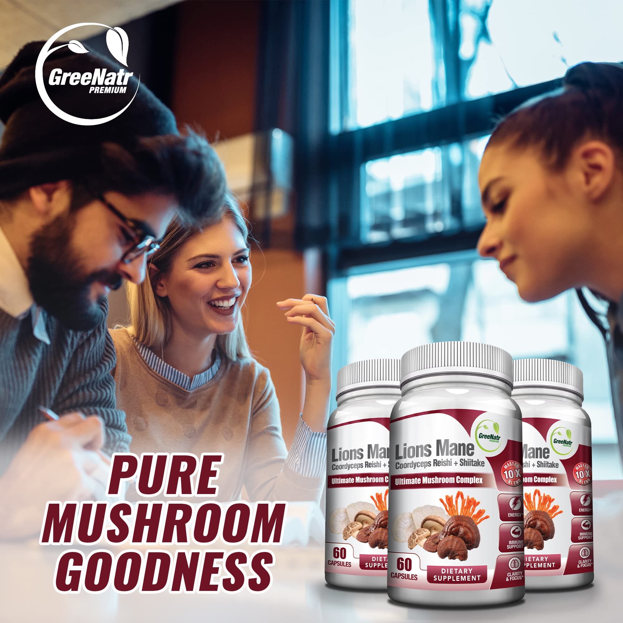 GreeNatr Energy Boost Plus Menopause Support Bundle - AB Mystery