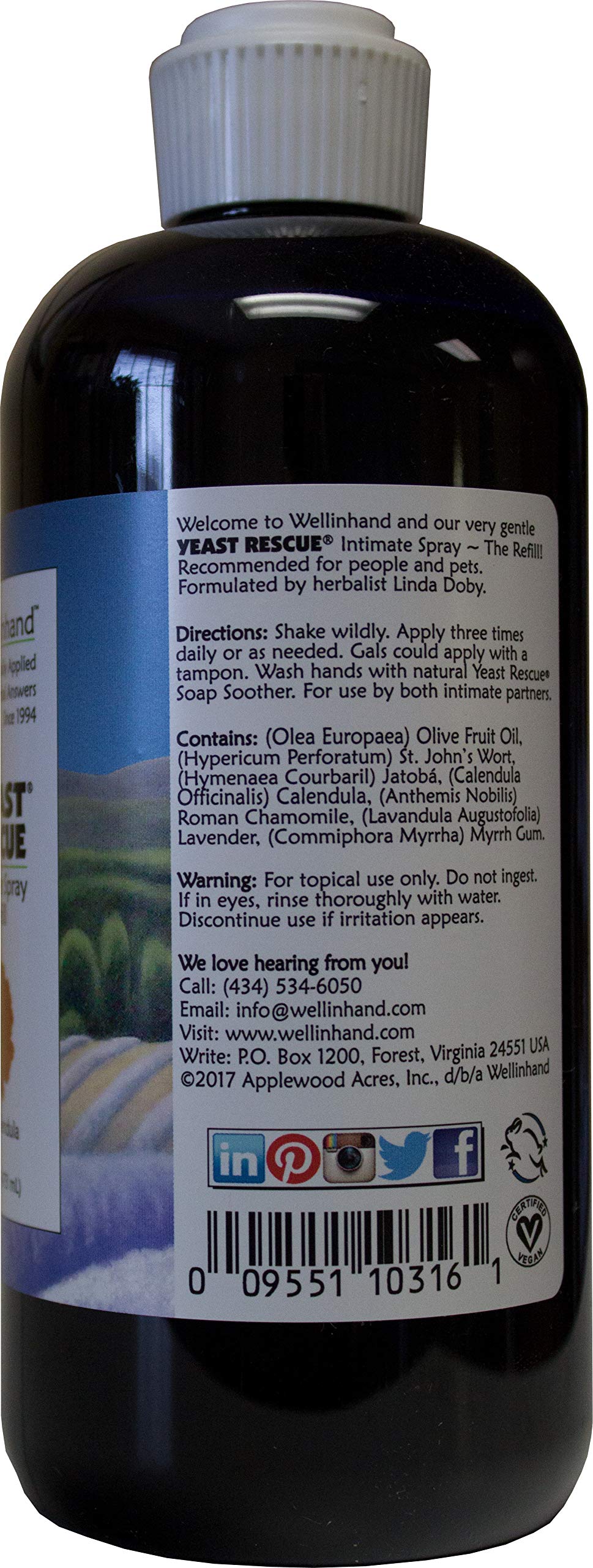 Yeast Rescue Soap Soother 16 fl.oz. Refill Economy - AB Mystery