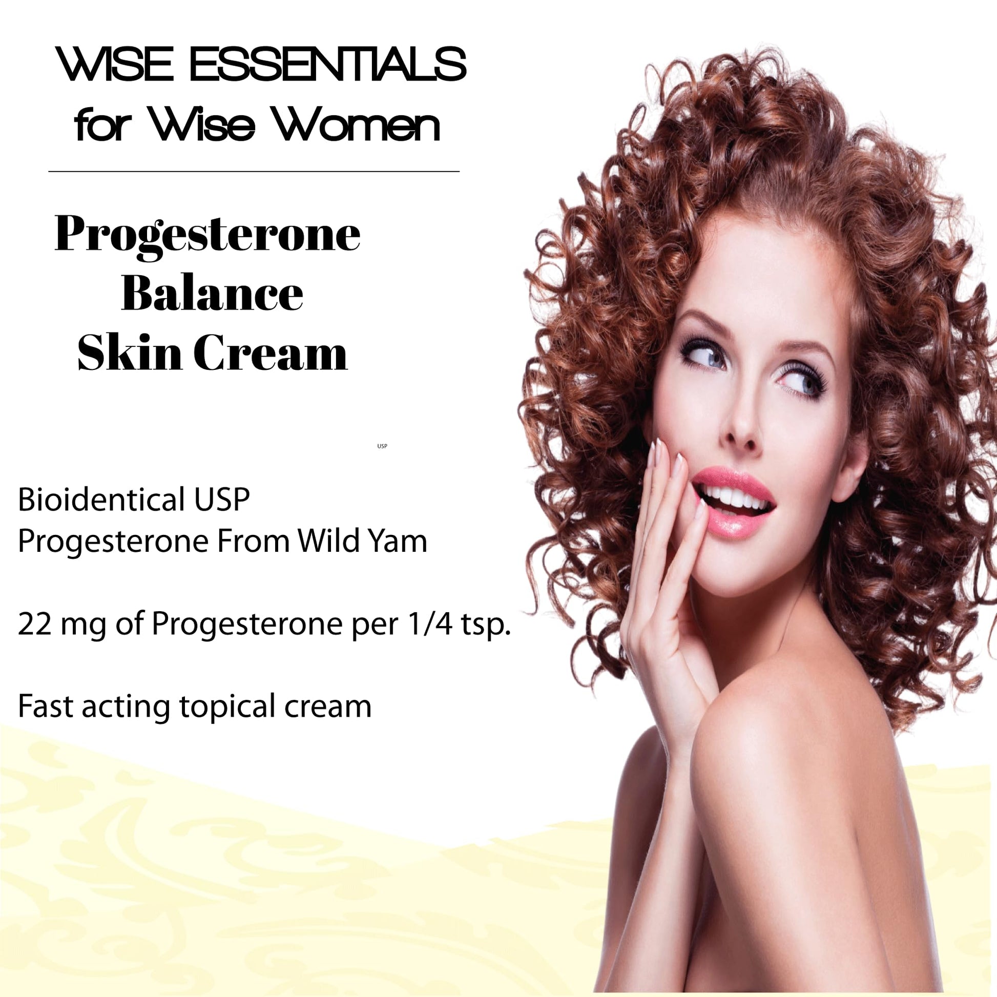 Wise Essentials Femarone Progesterone (Bioidentical) Cream for Midlife Balance is made from Wild Yam - AB Mystery