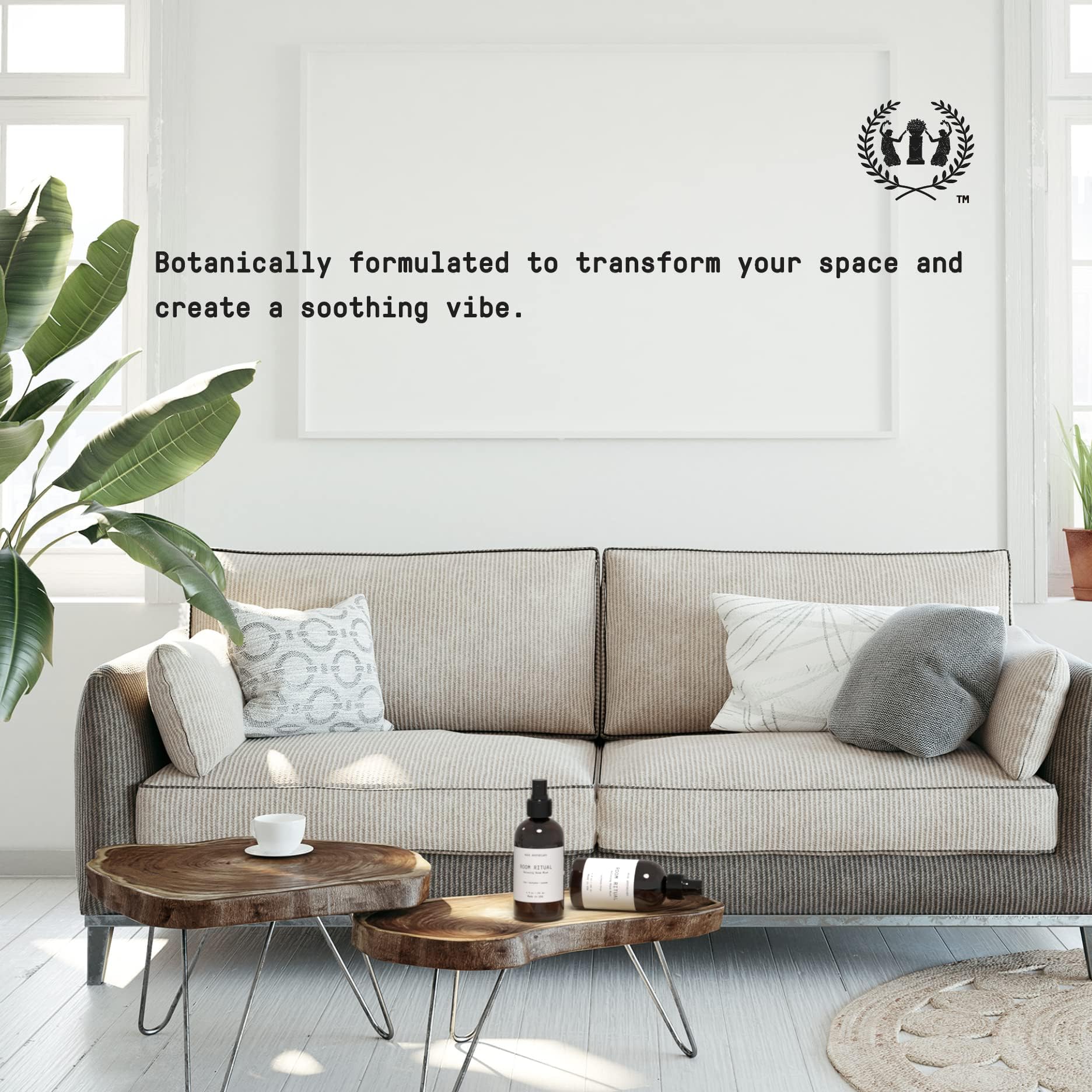 Muse Bath Apothecary Room Ritual - Aromatic and Relaxing Room Mist, 8 oz, Infused - AB Mystery