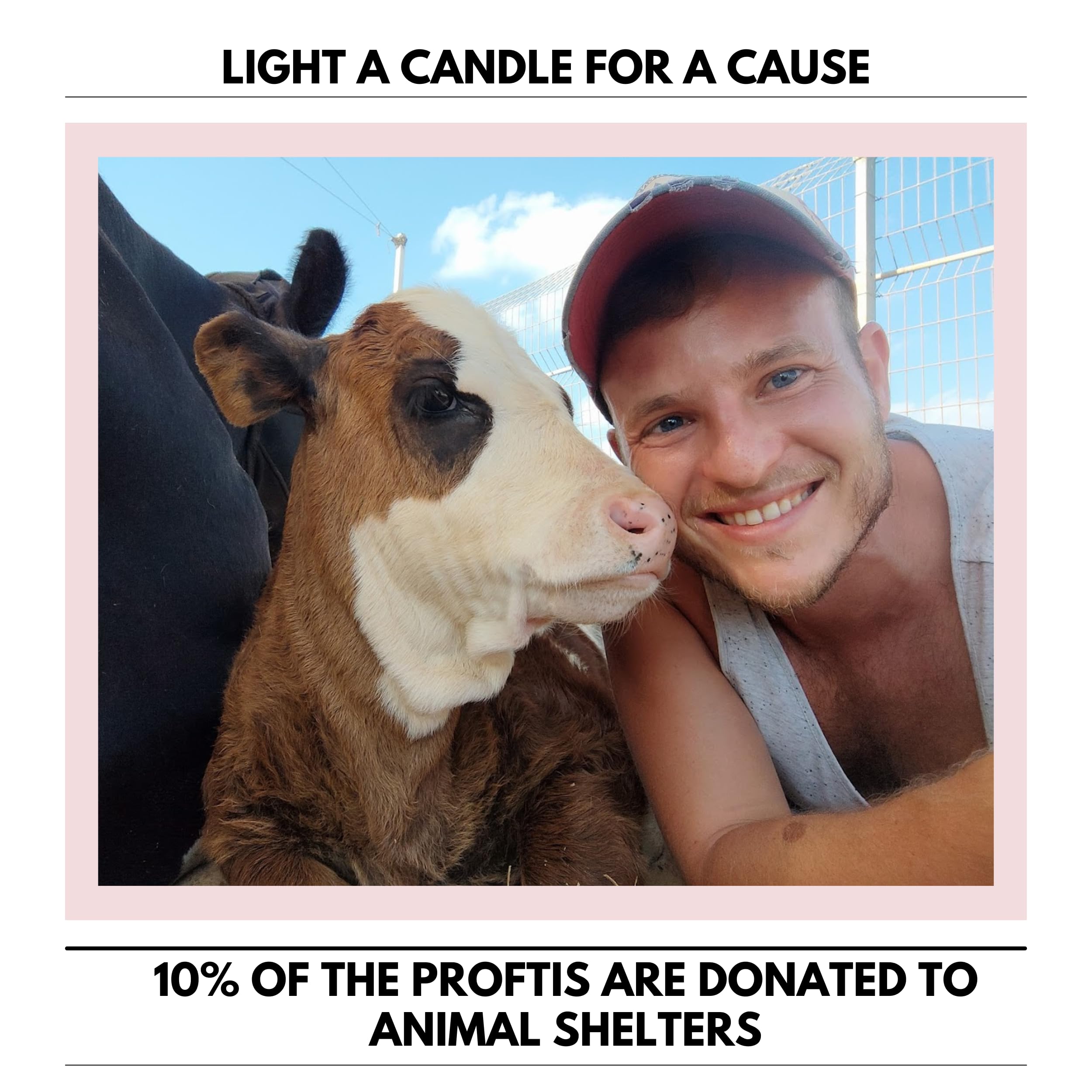 CandlePlanter Concrete Cement Candle Planter - Candles for Home Scented, Soy Candles - AB Mystery