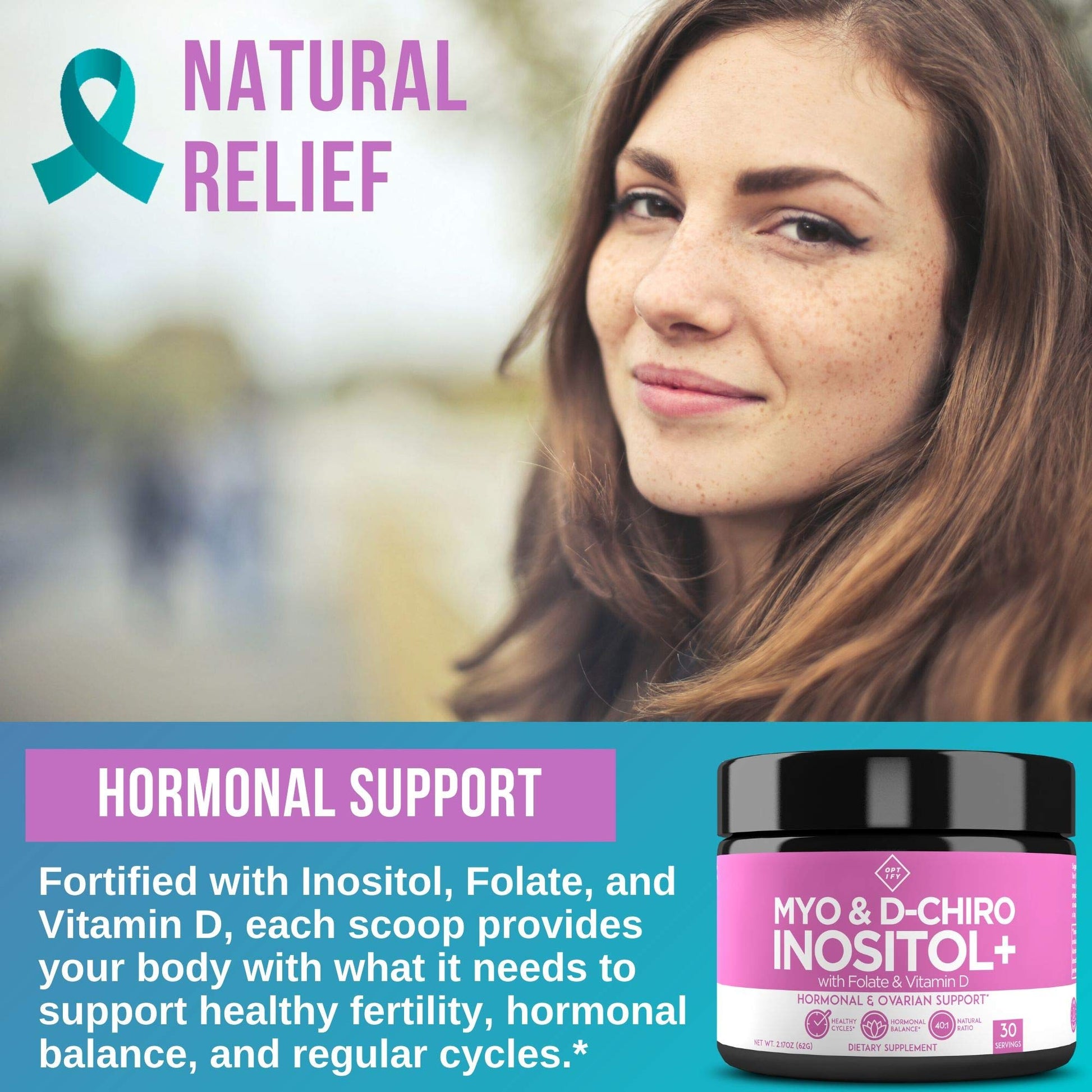 Premium Inositol Supplement - Myo-Inositol and D-Chiro Inositol Powder Plus Folate - AB Mystery