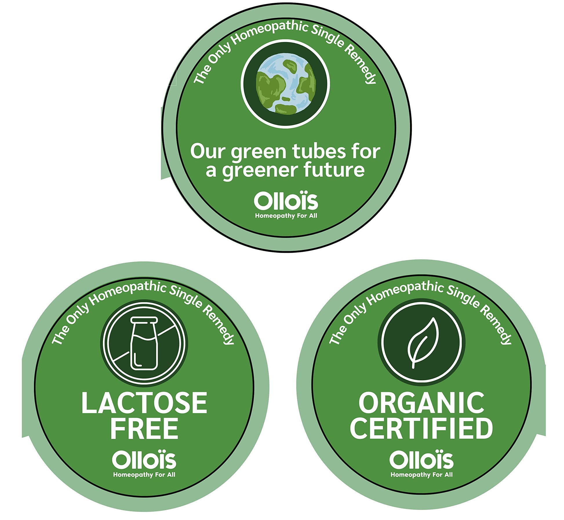 OLLOIS Natrum Muriaticum 6X, Cell Salt #9, Lactose-Free, Organic & Vegan, Kosher Certified - AB Mystery