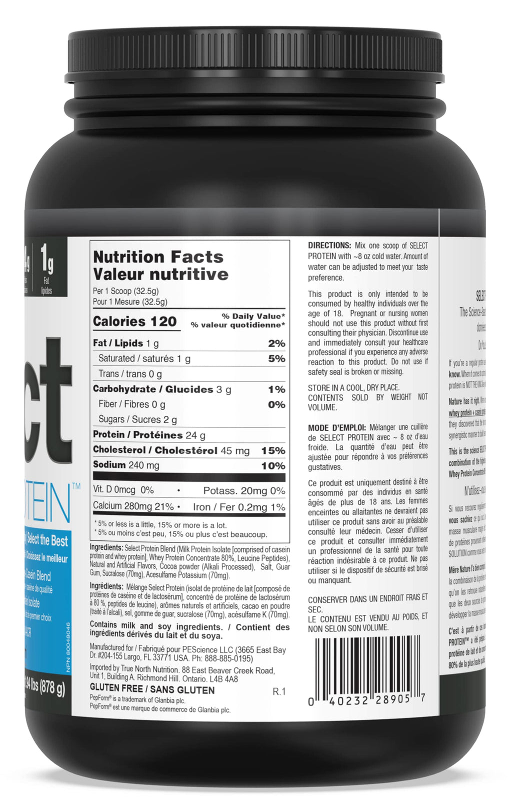 Select Protein Chocolate Mint Cookie 27 PEScience