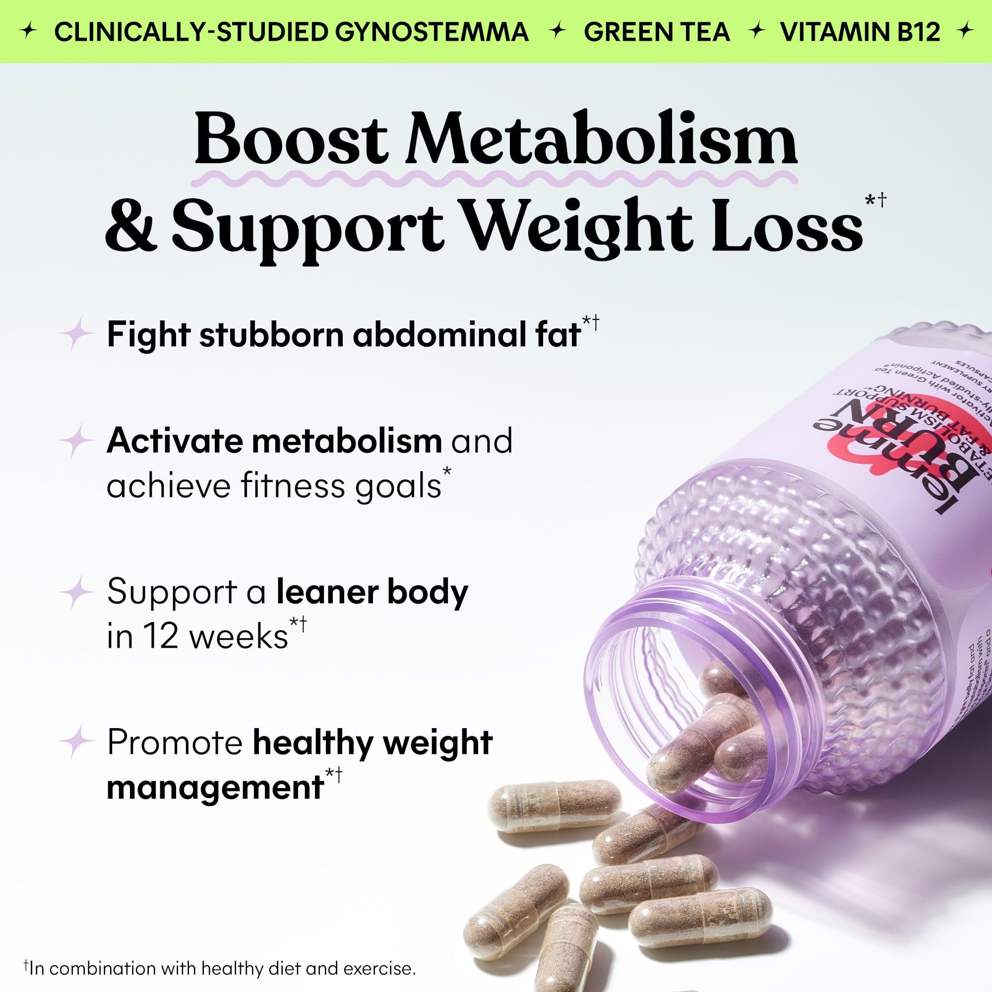 Lemme Debloat and Burn - Metabolism, Bloat Support, Gut Health & Weight Management - AB Mystery