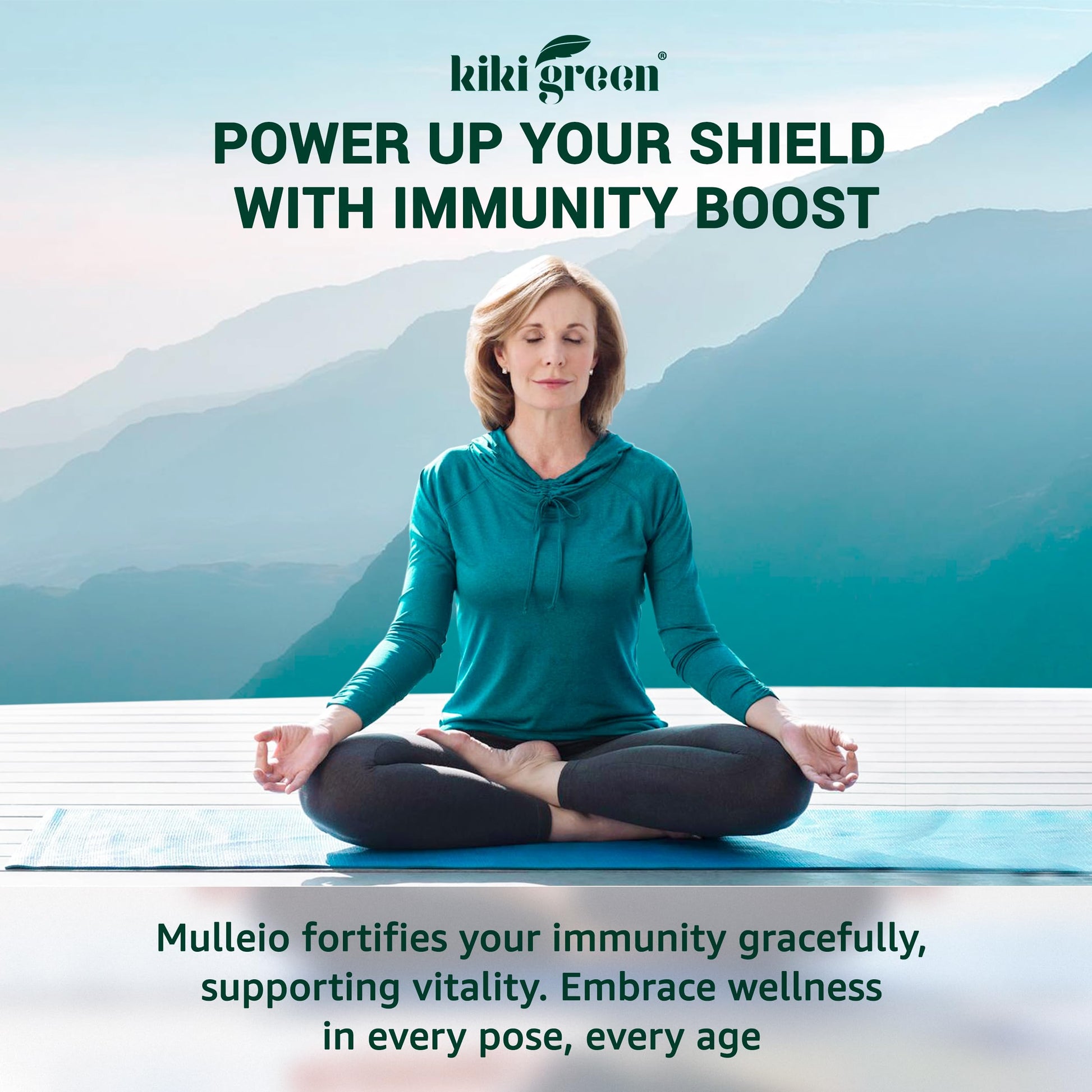 KIKI Green MULLEIO Lung Health Capsules: Herbal Supplement for Lung Cleanse, Better - AB Mystery