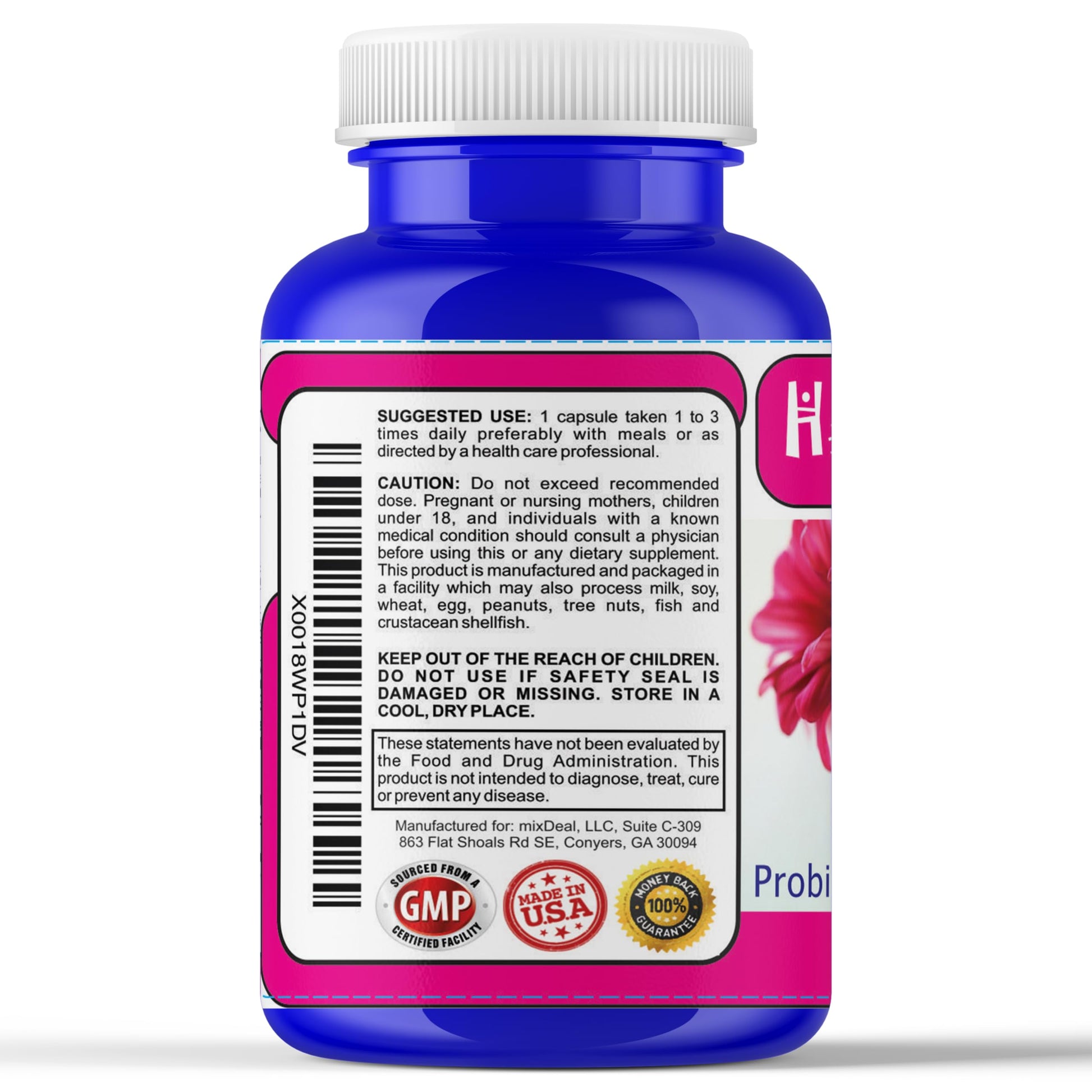 Embarrassed with Femenine Odor? Worried about Female Urinary Odor? Try Femenine Odor Supplement 60 Pills - AB Mystery