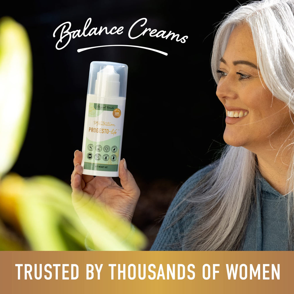 Progesterone Cream for Women | 2000mg USP Micronized Progesterone for Balance & Menstrual Support - AB Mystery