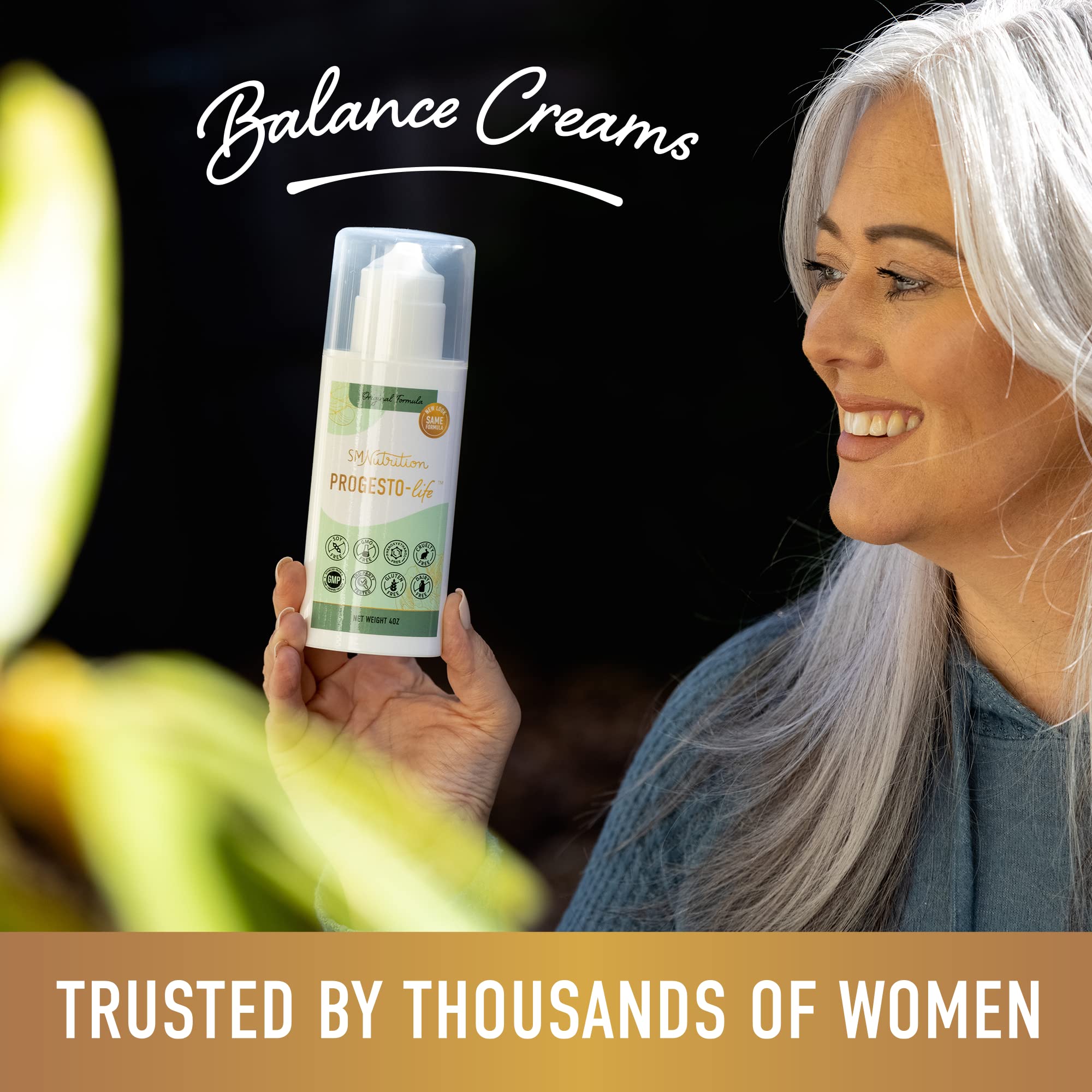 Progesterone Cream for Women | 2000mg USP Micronized Progesterone for Balance & Menstrual Support - AB Mystery