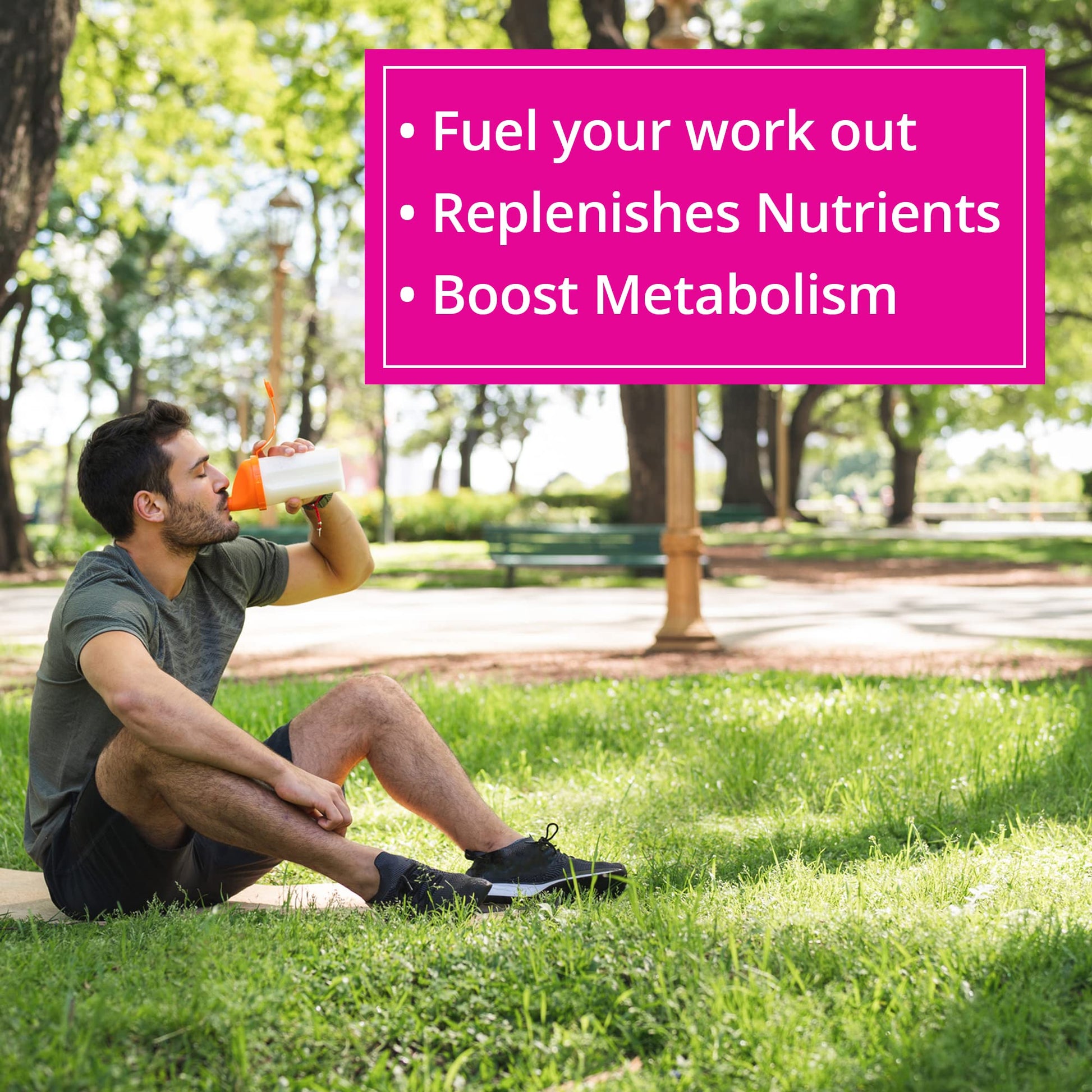 INVIGOR8 Superfood Grass Fed Whey Protein Isolate Shake Natural Strawberry Gluten-Free - AB Mystery