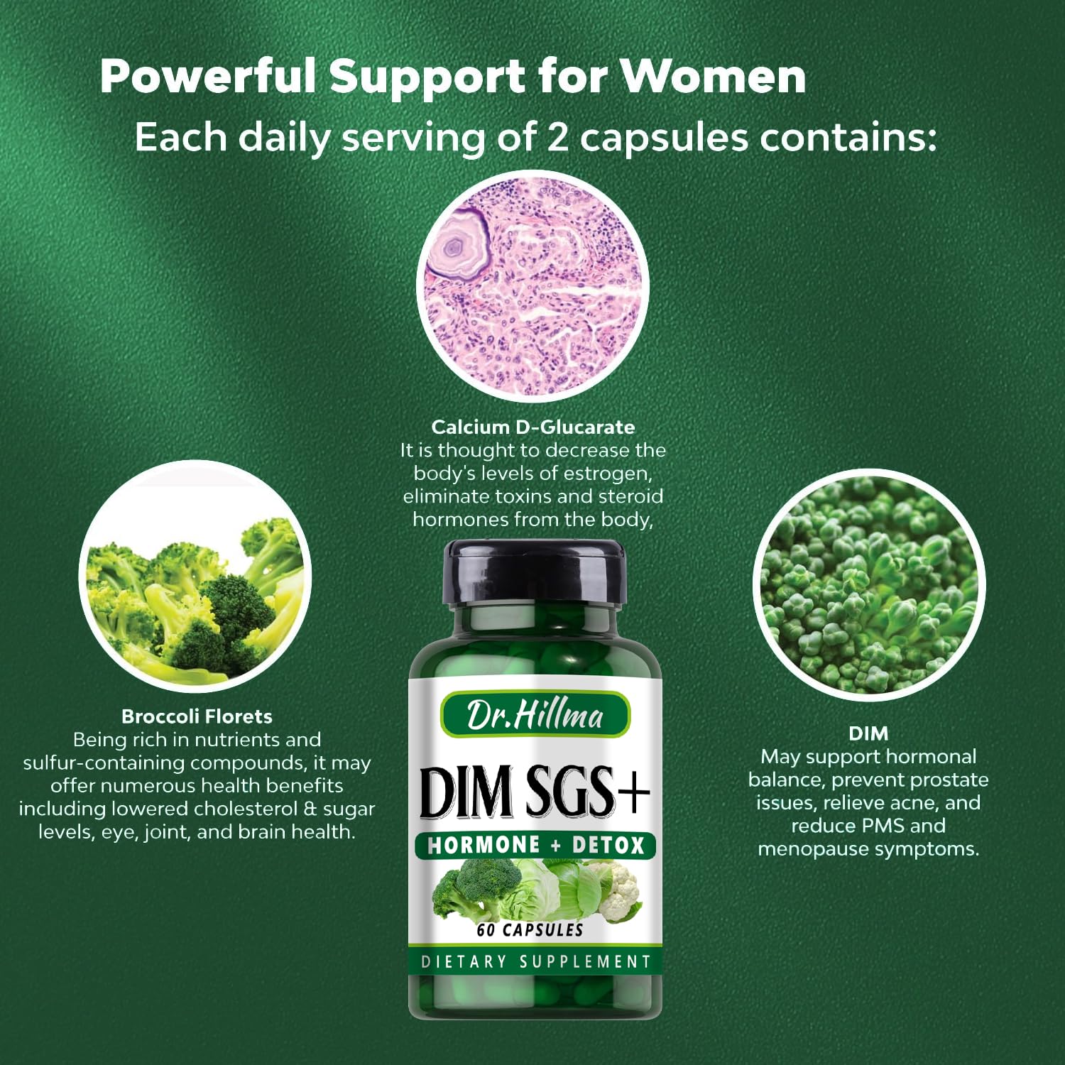 DIM Supplement 200mg Balance Your Hormones Naturally | Hormonal Harmony for Women & Men - AB Mystery