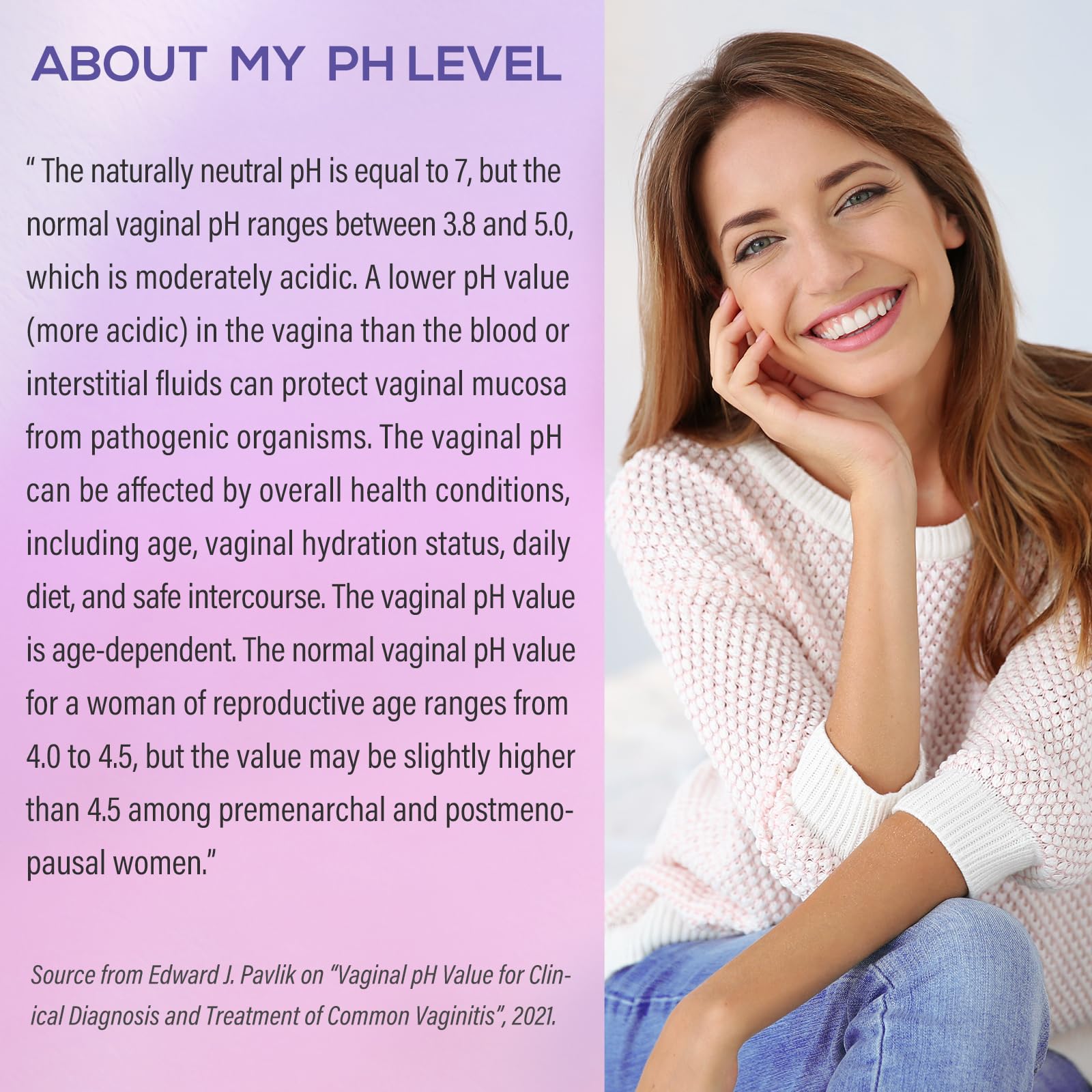 Vaginal pH Test Strips for Women, Convenient Testing Solution for Assessing and Maintaining - AB Mystery