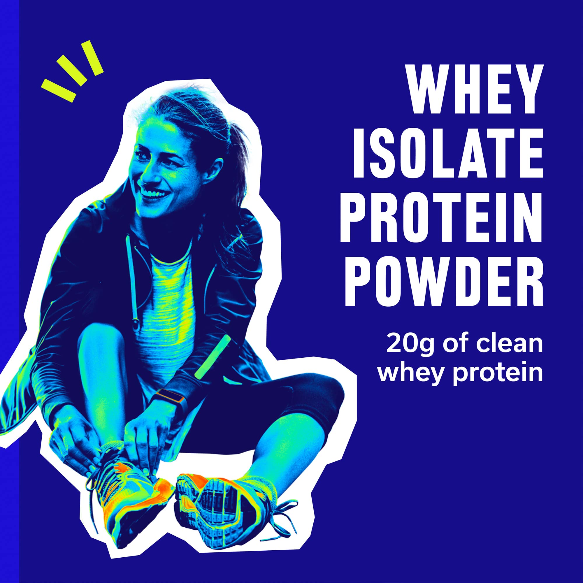 Biochem, Whey Protein Powder, 20g of Protein to Support Muscles and Intense Workouts - AB Mystery
