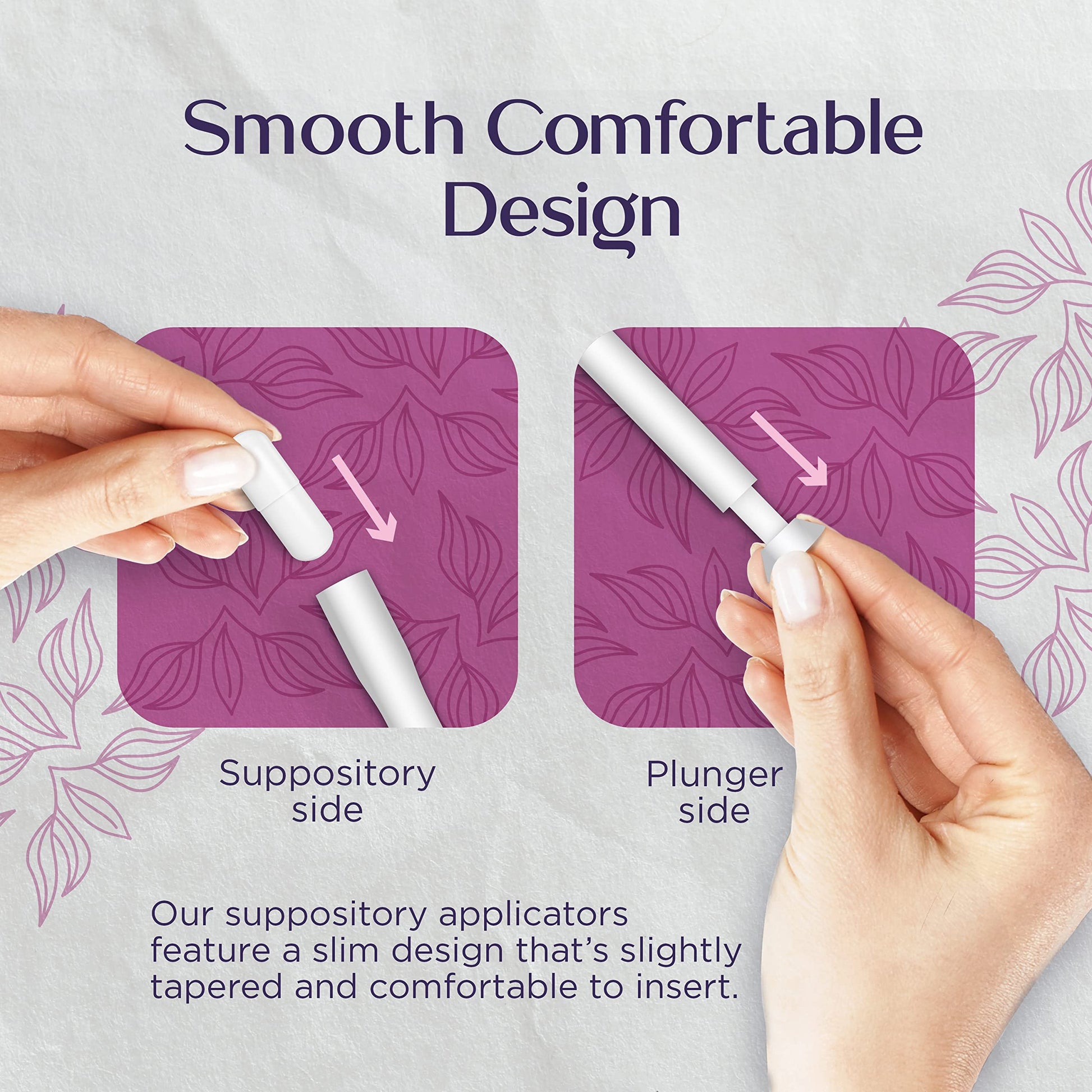 Queen Care - Disposable Suppository Applicator, Boric Acid Applicator, Feminine Care Suppository Applicator - AB Mystery