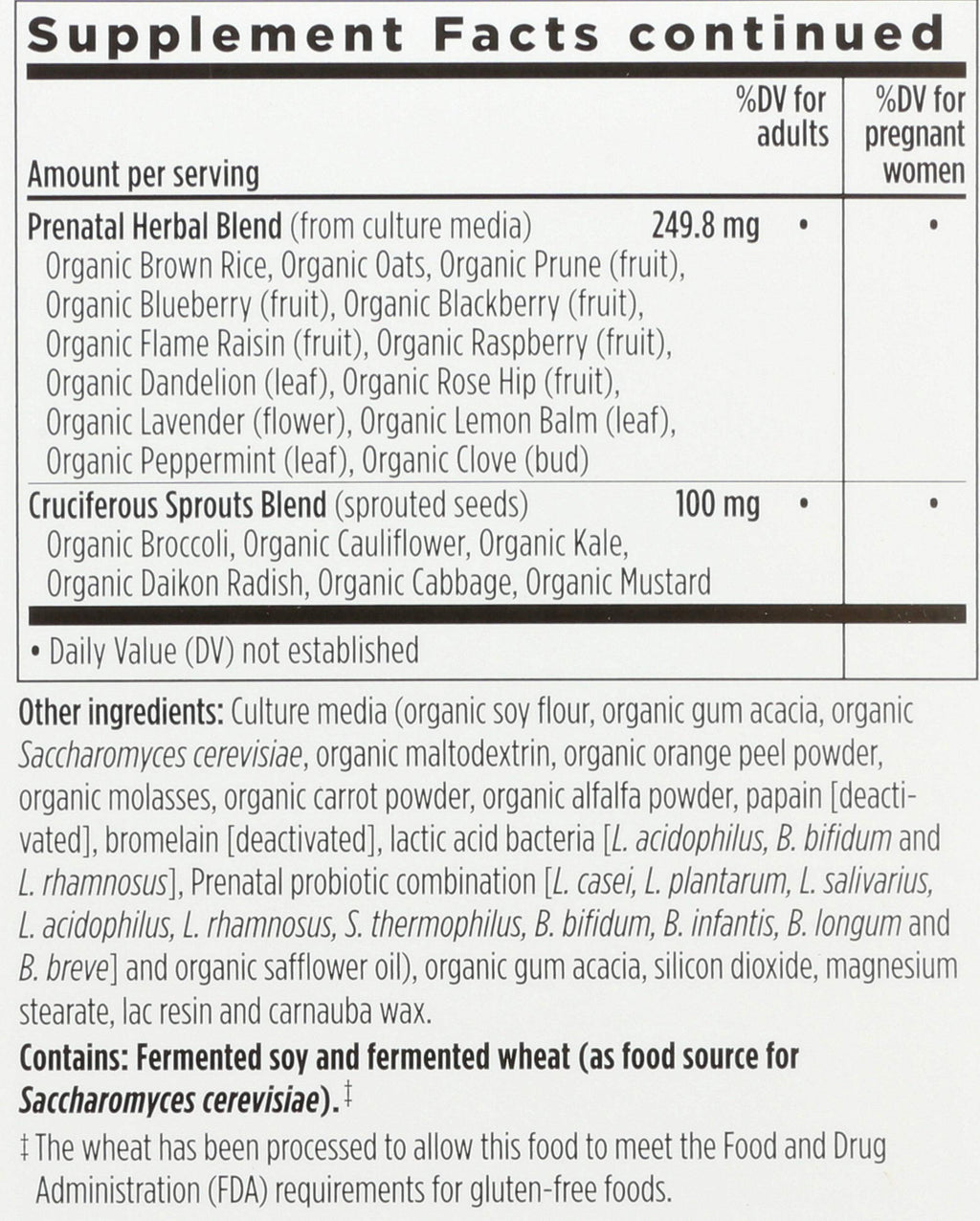 Nc Perfect Prenatal Trimester New Chapter