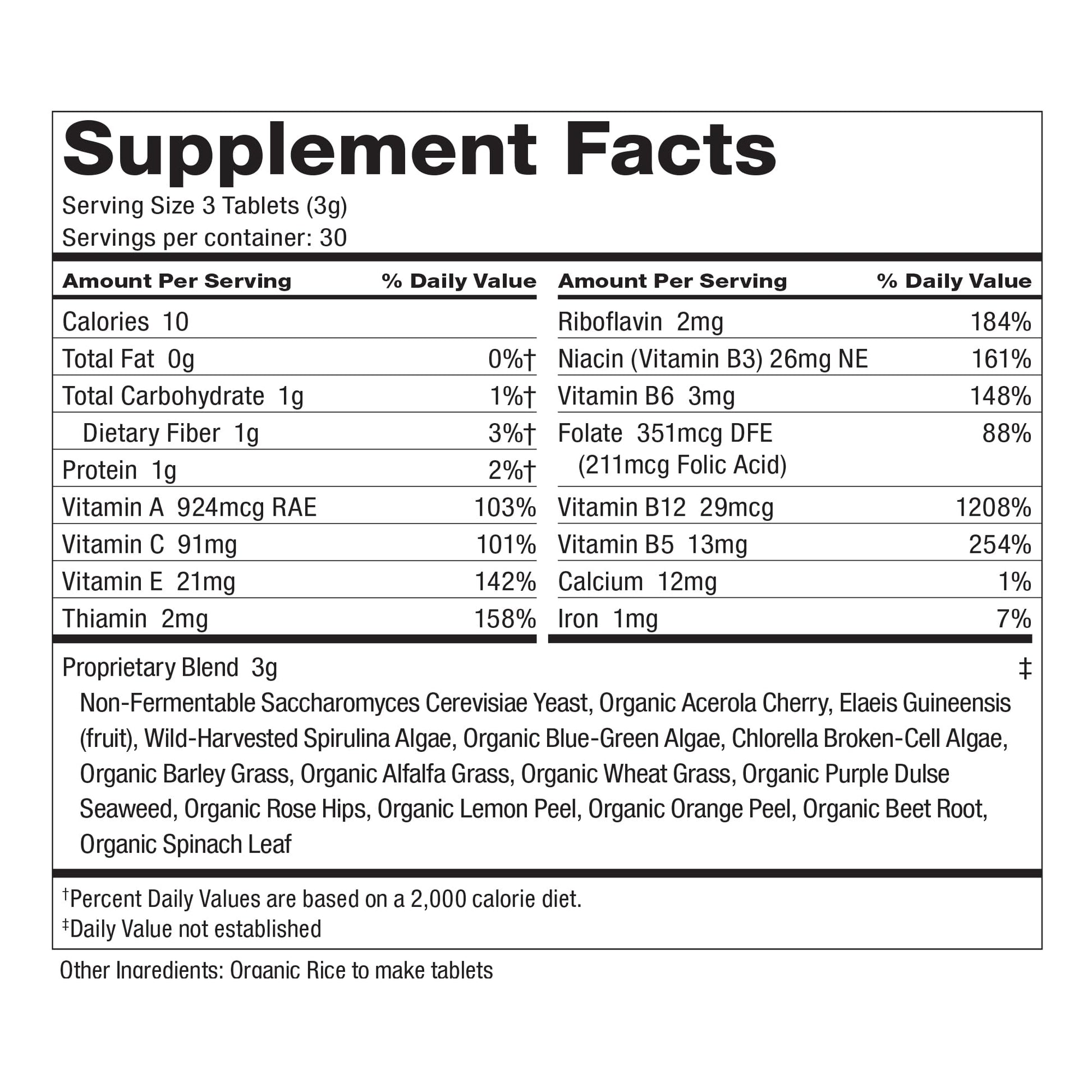 Dr. Schulze's Superfood 100 | Vitamin & Mineral Herbal Concentrate | Dietary Supplement - AB Mystery