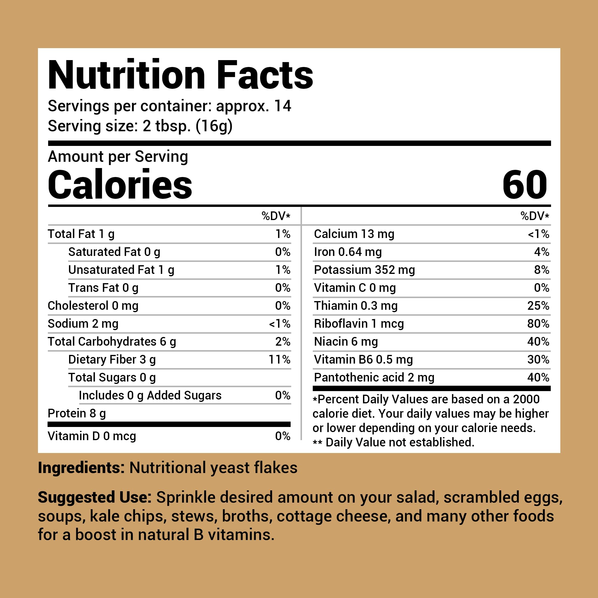 Dr. Berg Premium Nutritional Yeast Flakes - Delicious Non-Fortified Nutritional Yeast - AB Mystery