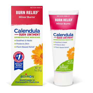 Boiron Calendula Burn Ointment for Relief from Minor Burns from Cooking, Friction, or Sunburns - 1 oz