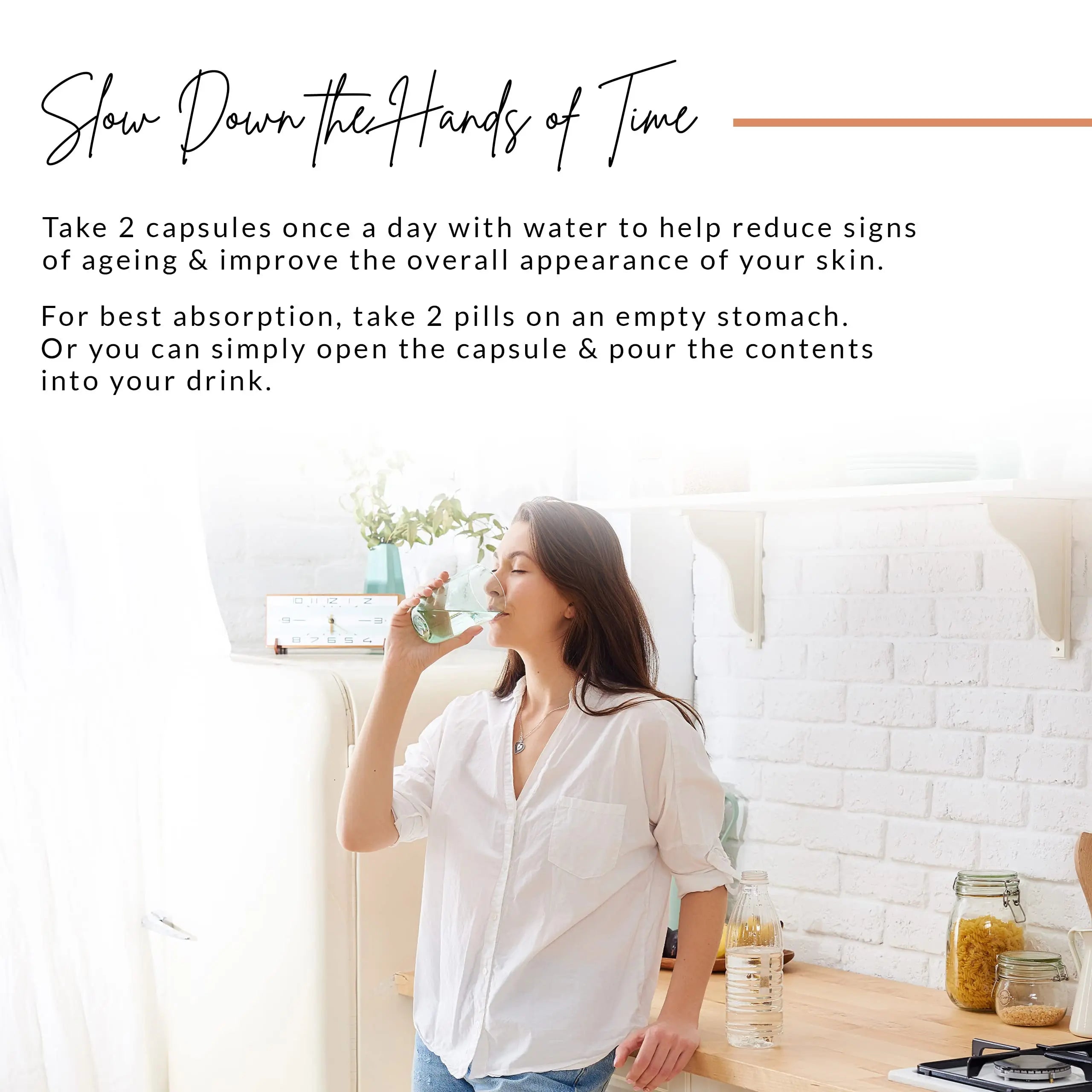 Marine Collagen Peptides Capsules - Hydrolyzed Collagen Supplements for Women & Men - AB Mystery