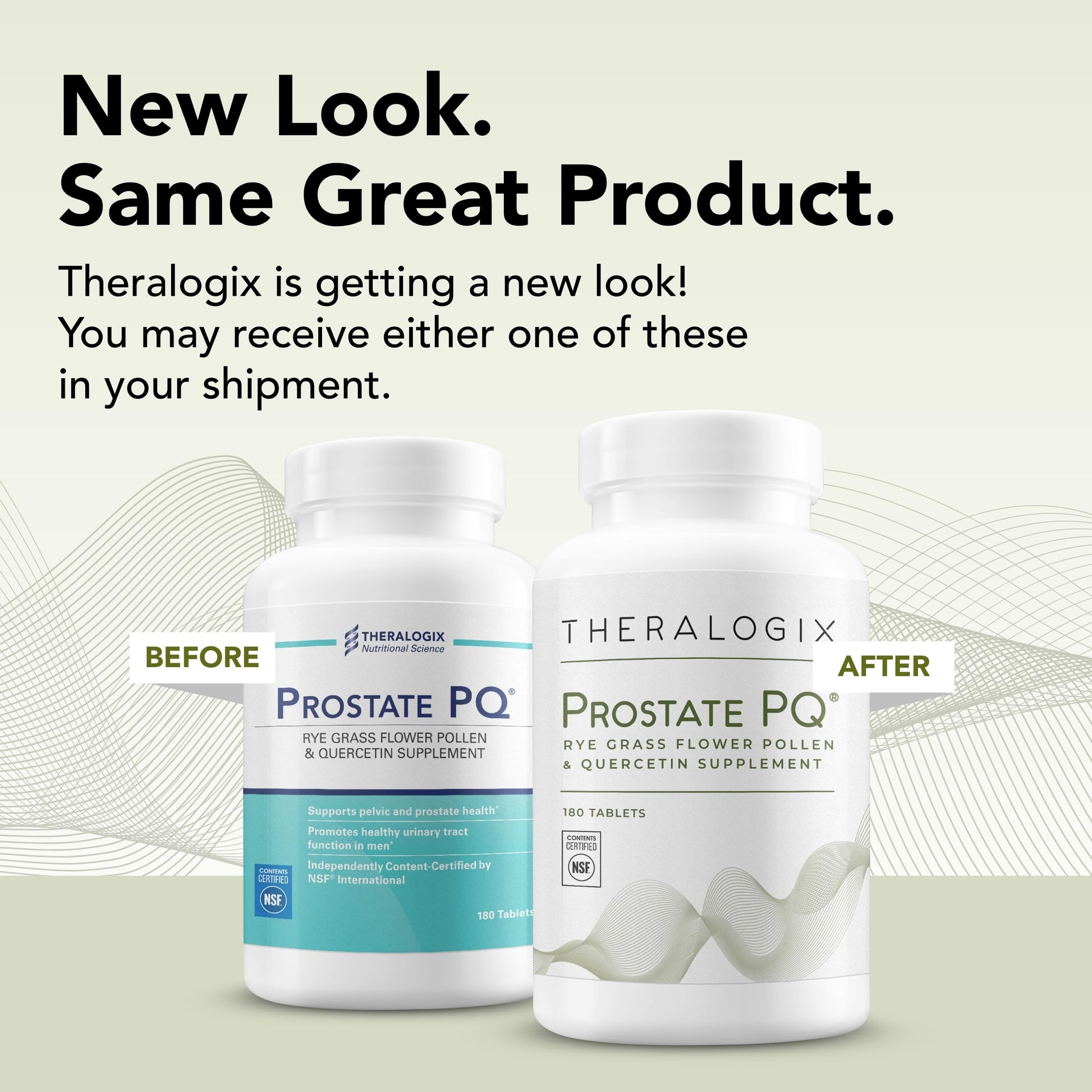 Theralogix Prostate PQ - Rye Grass Pollen Extract & Quercetin Supplement - 90-Day - AB Mystery