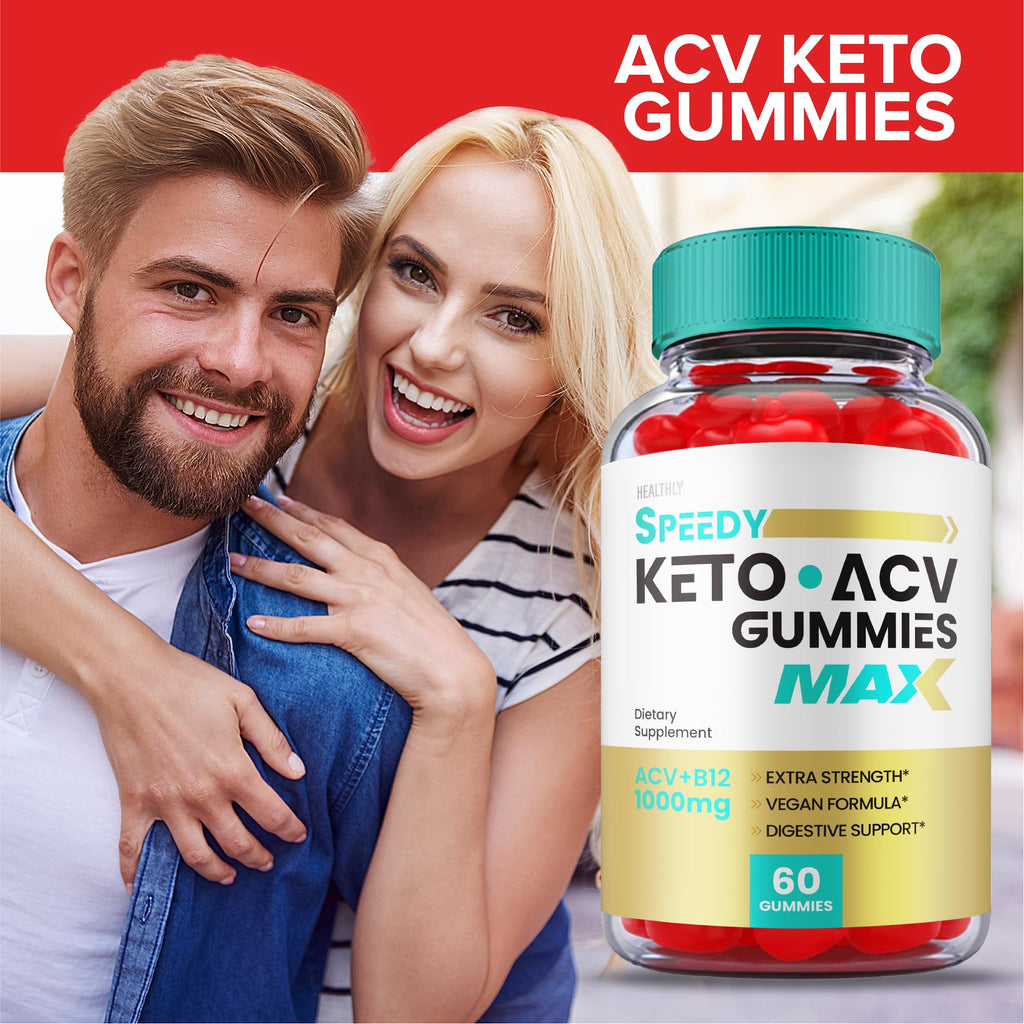 (5 Pack) Speedy Keto ACV Gummies Maximum Strength, Speedy Keto Plus ACV Gummies - AB Mystery