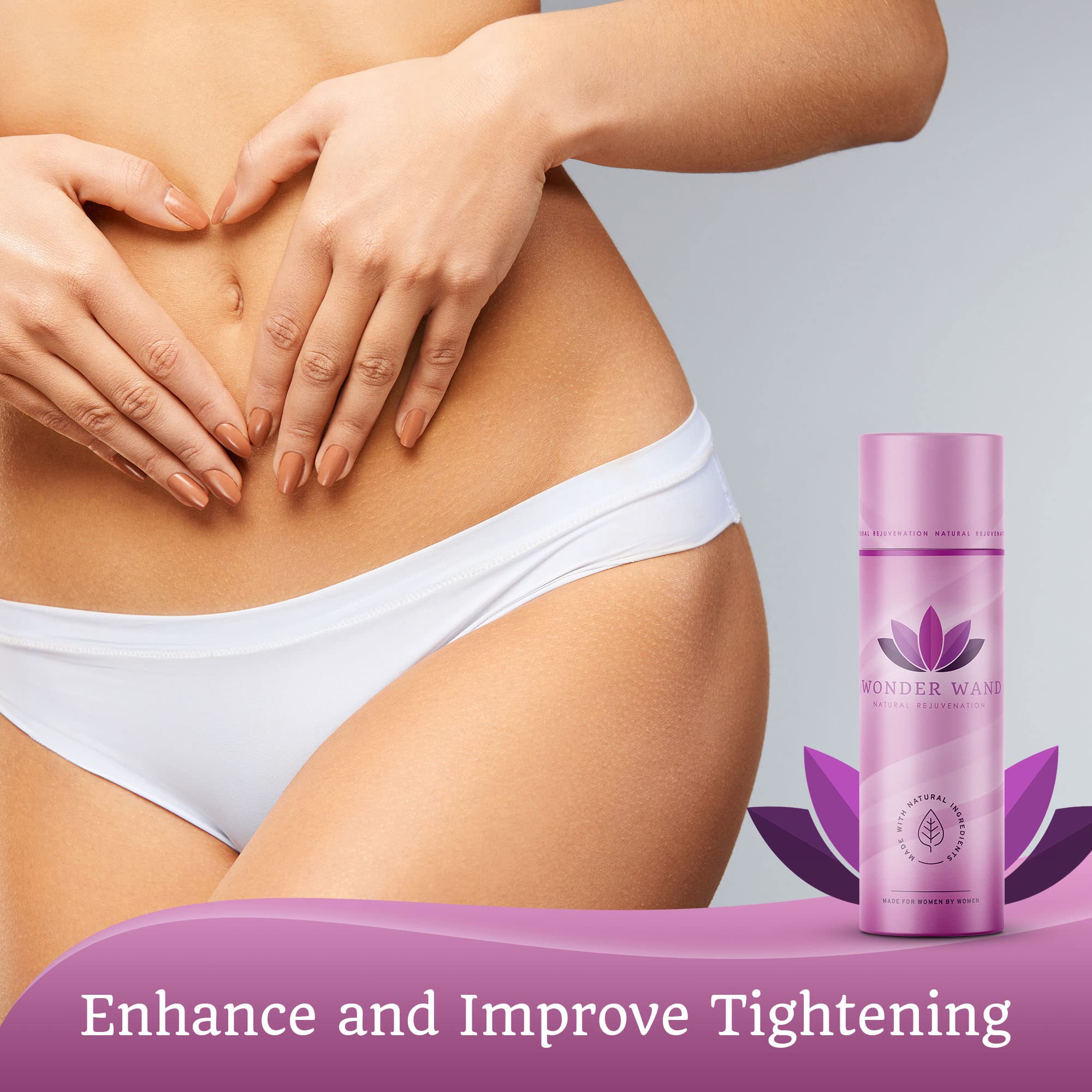 Wonder Co. - Wonder Wand, Upgraded Feminine Care Support, Fast-Acting Wand Essential - AB Mystery