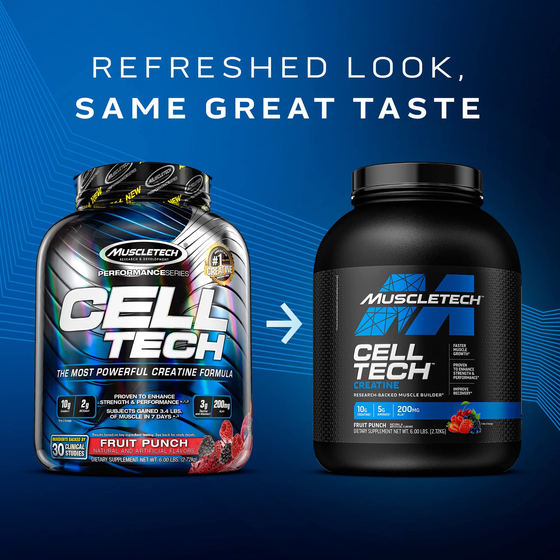 MuscleTech Creatine Monohydrate Powder Cell-Tech Creatine Powder & n Powder Nitro - AB Mystery