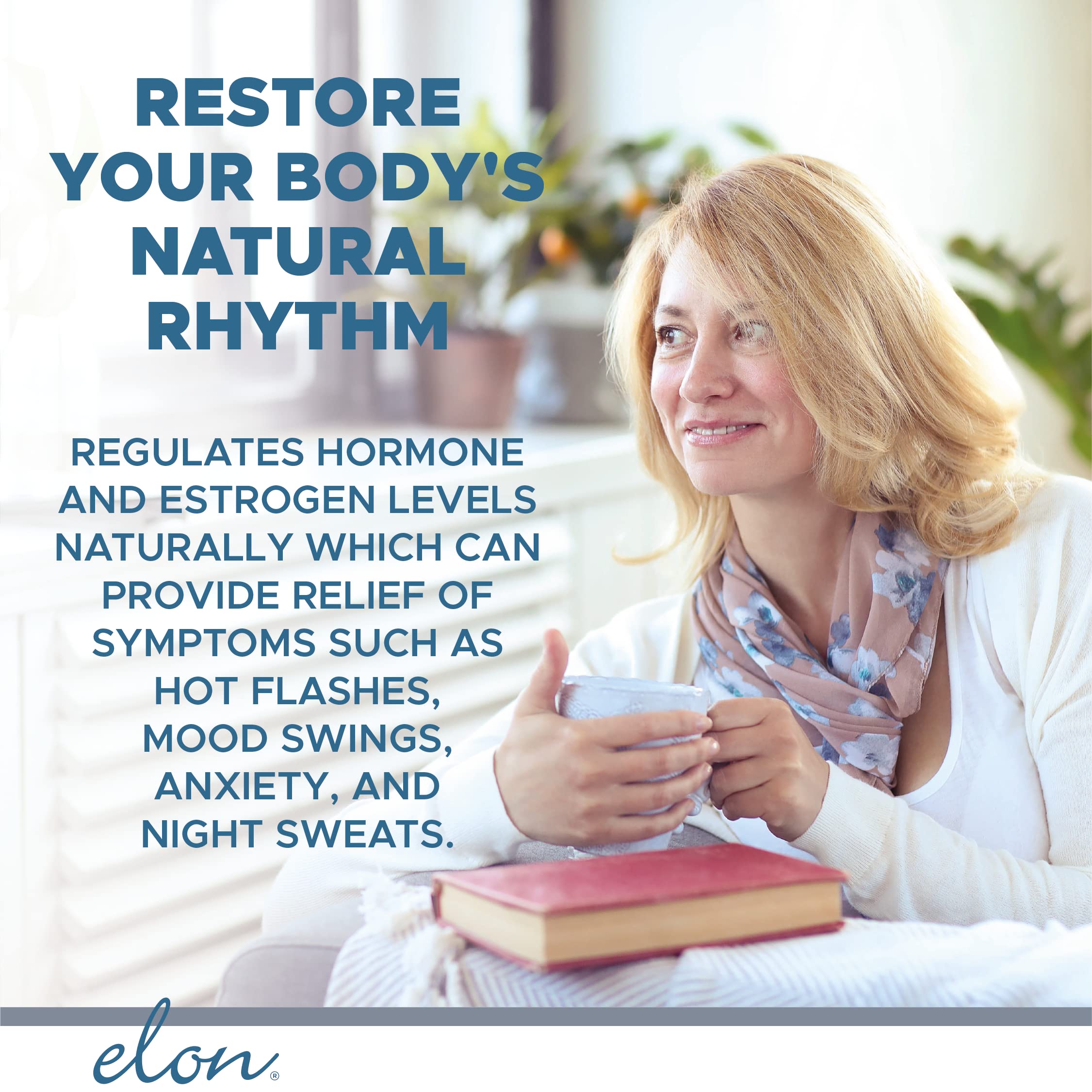 Elon Menopause Supplement for Women Menopause Relief Supplement for Hot Flashes - AB Mystery