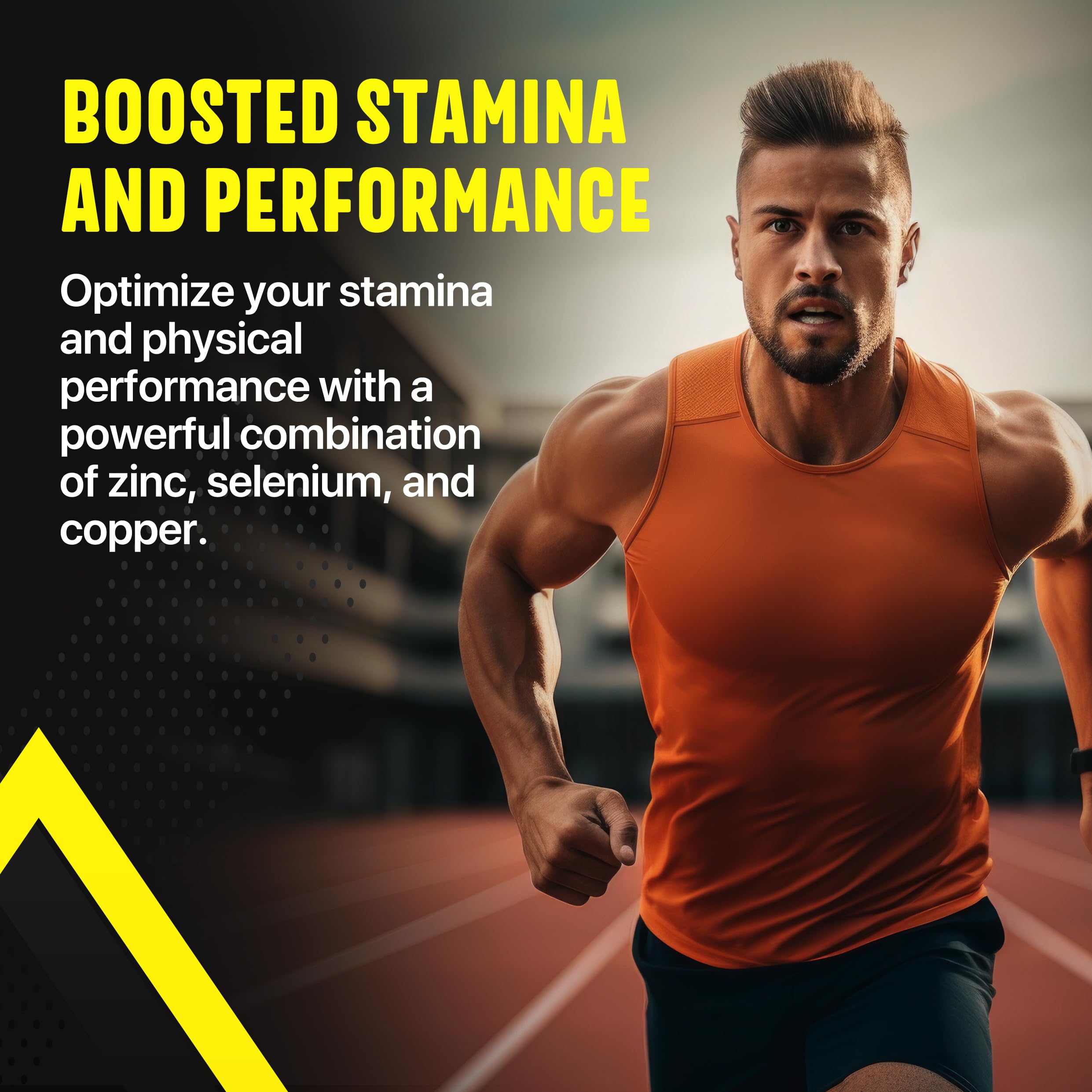 100% Pure Multivitamin for Men - Daily Mens Multivitamins, Multiminerals Supplement for Energy, Focus, Performance, Immune and Male Support - AB Mystery