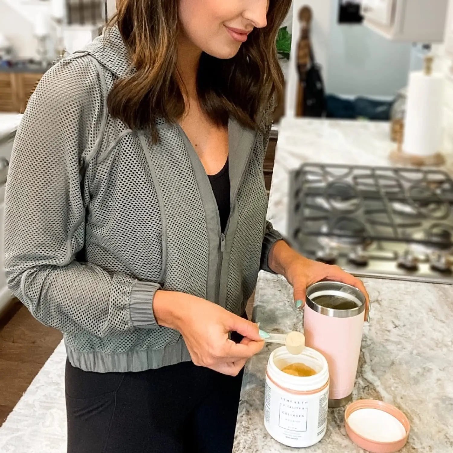 JSHealth Vitamins Vitality X + Collagen - Beauty Powder Supplement with Vitamins C & E - AB Mystery