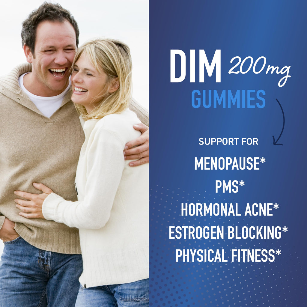 DIM Gummies | 200mg | Hormone Balance Gummies for PMS, Menopause, Hormonal Acne & More - AB Mystery