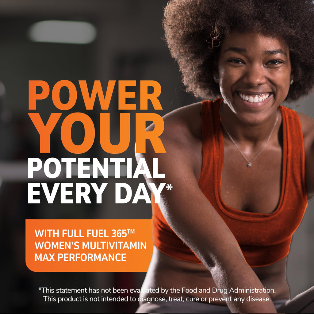 21st Century Full Fuel 365 Active Women’s Multivitamin, 120 Tablets, Daily Vitamins and Minerals for Energy, Muscle Support, Immune Health - AB Mystery