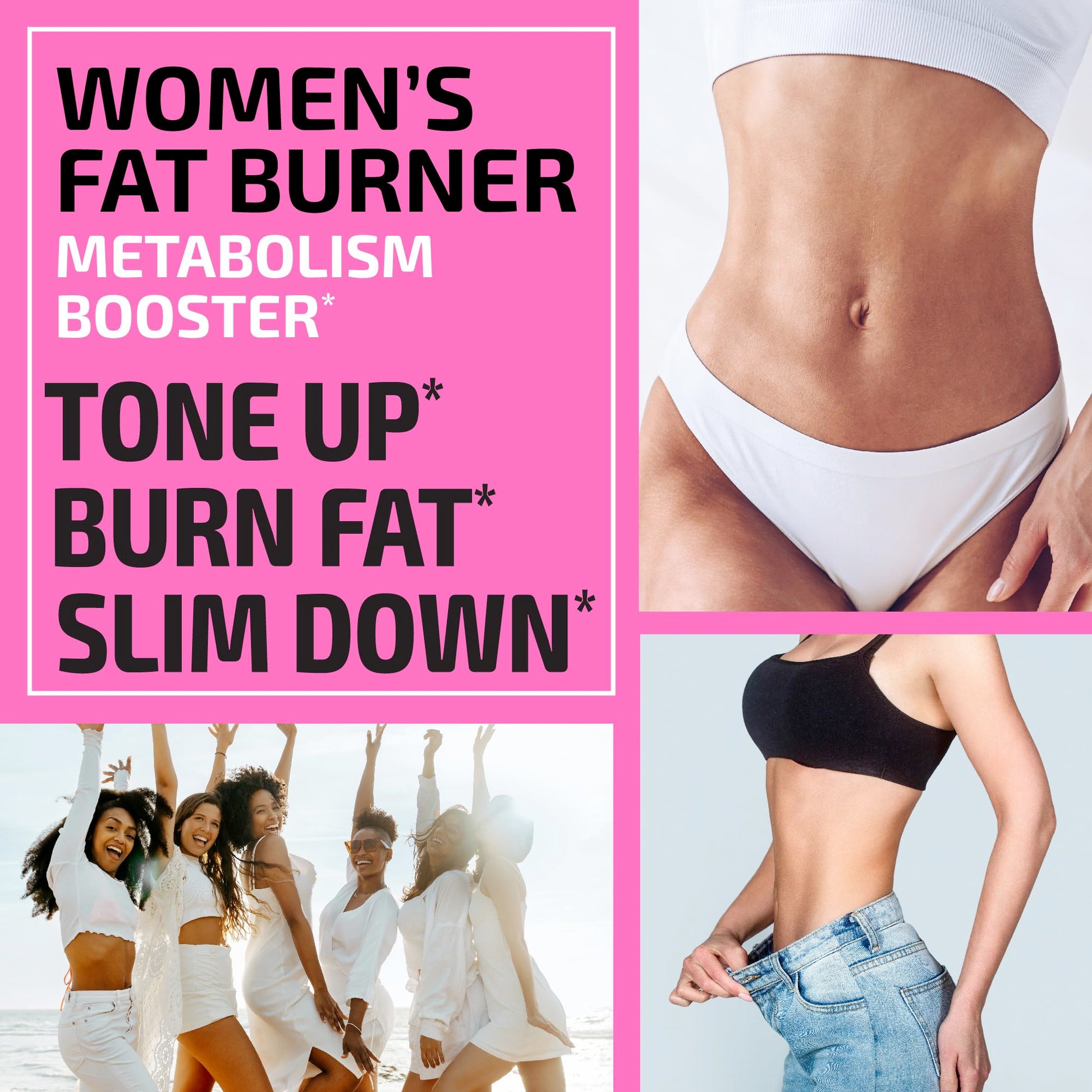 Weight Management Pills for Women | Bloating Relief, Targeted Belly Toning & Appetite - AB Mystery
