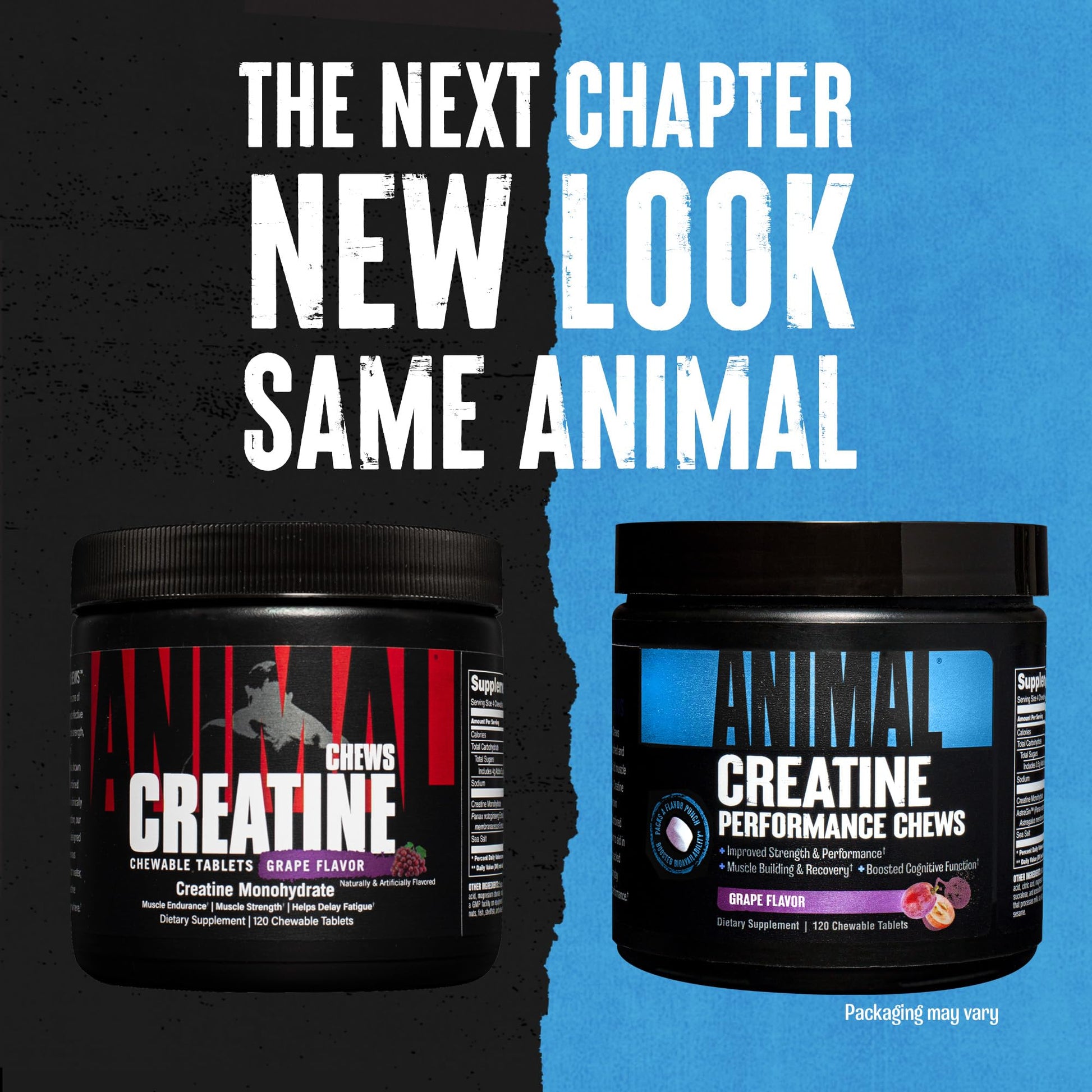 Animal Creatine Chews Tablets - Enhanced Creatine Monohydrate with AstraGin to Improve - AB Mystery
