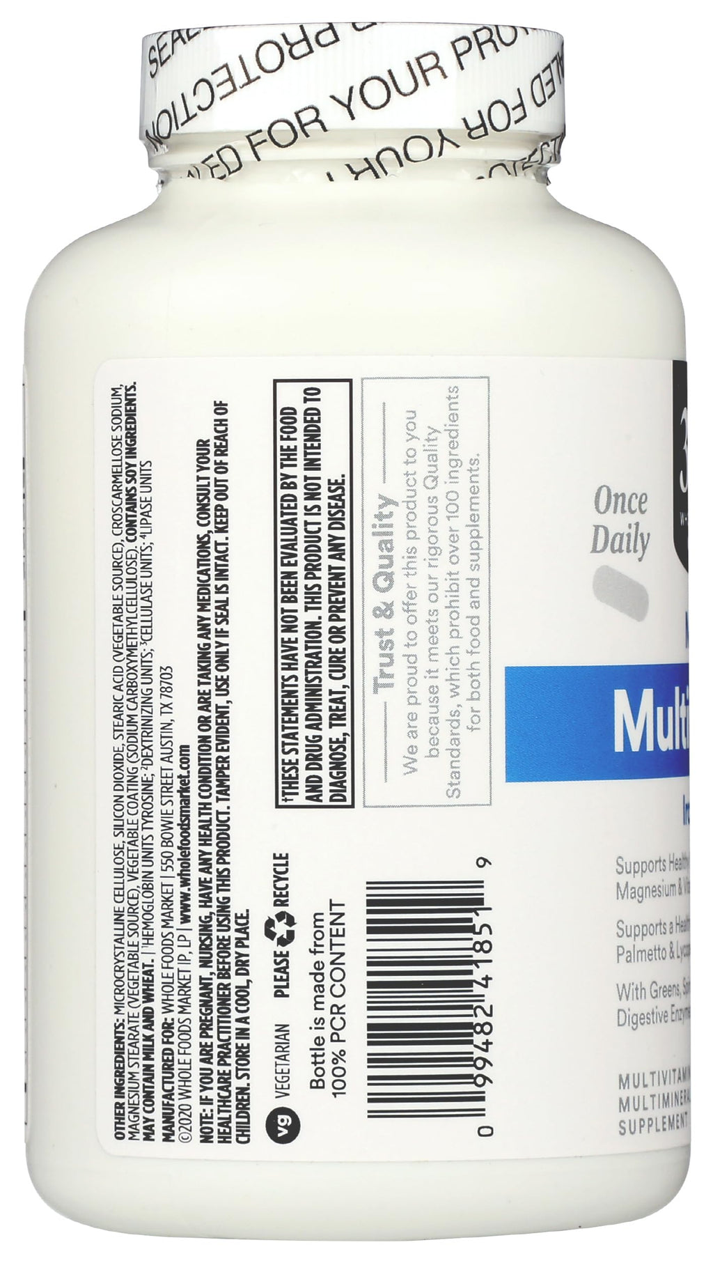 365 by Whole Foods Market, Men's One Daily Multivitamin Tablets, 180 Count - AB Mystery