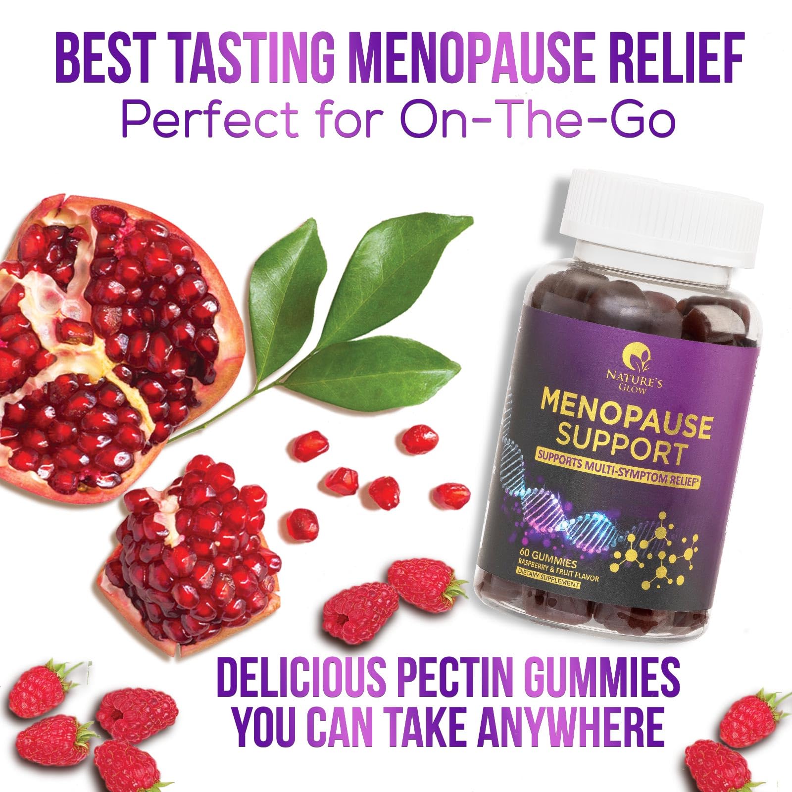 Menopause Support Supplement for Women - Multi Benefit Menopause Relief Vitamin Gummy - AB Mystery