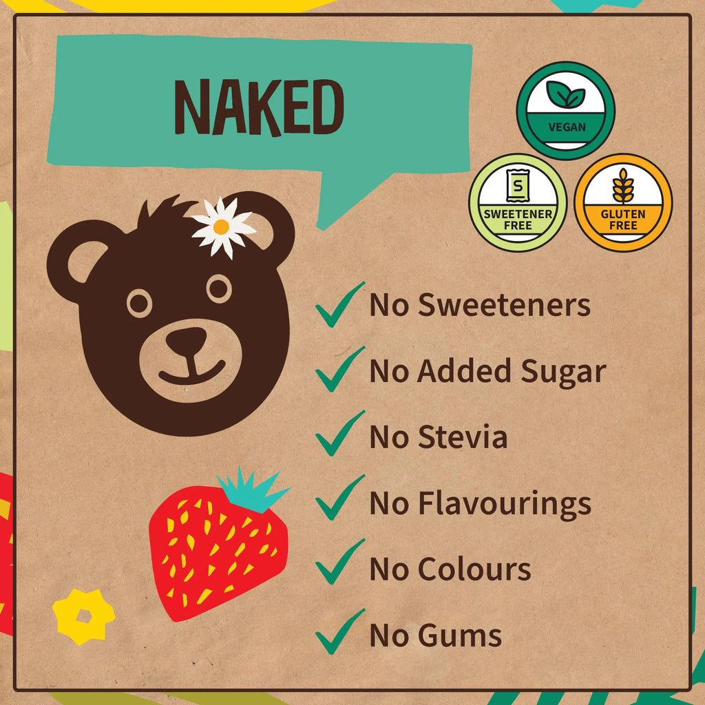 Naked Organic Vegan Protein Powder Blend (1kg - 57 Servings) Unsweetened Wyldsson