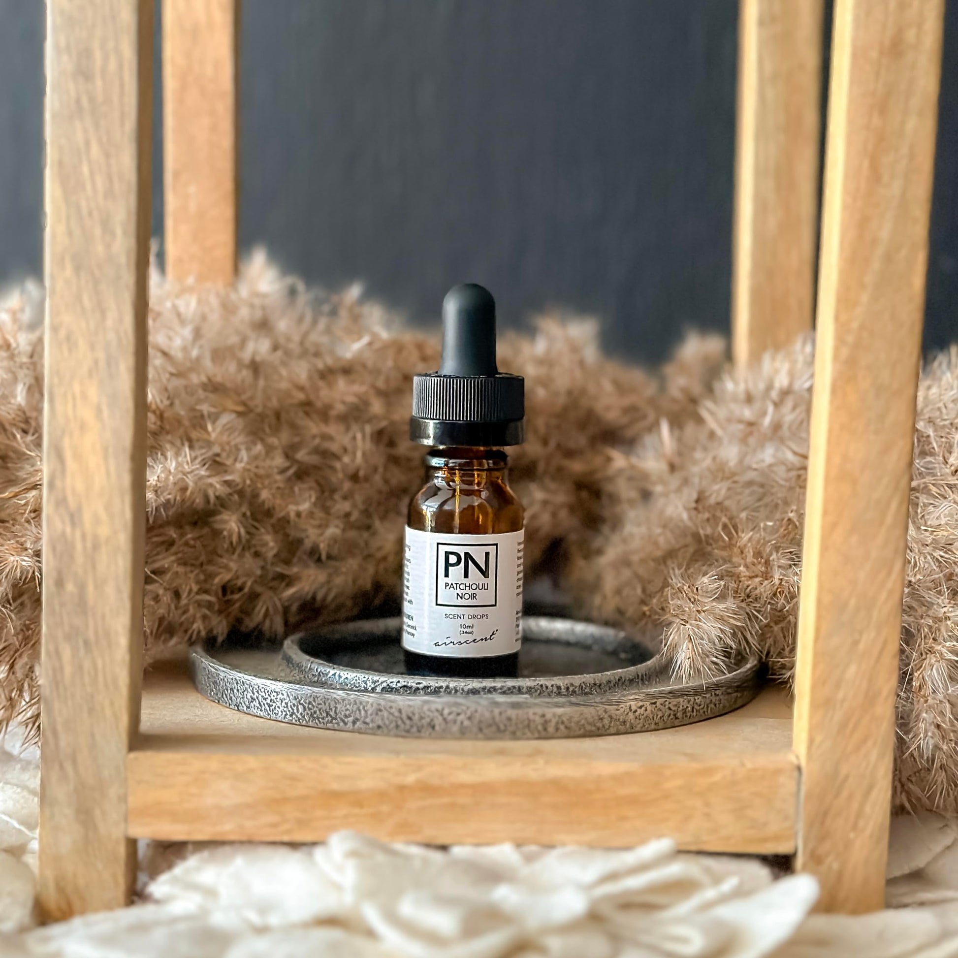 Patchouli Noir Diﬀuser Oil - Air-Scent Aroma and Essential Oil Blend - 10 Milliliter (.34 ﬂ oz) - AB Mystery