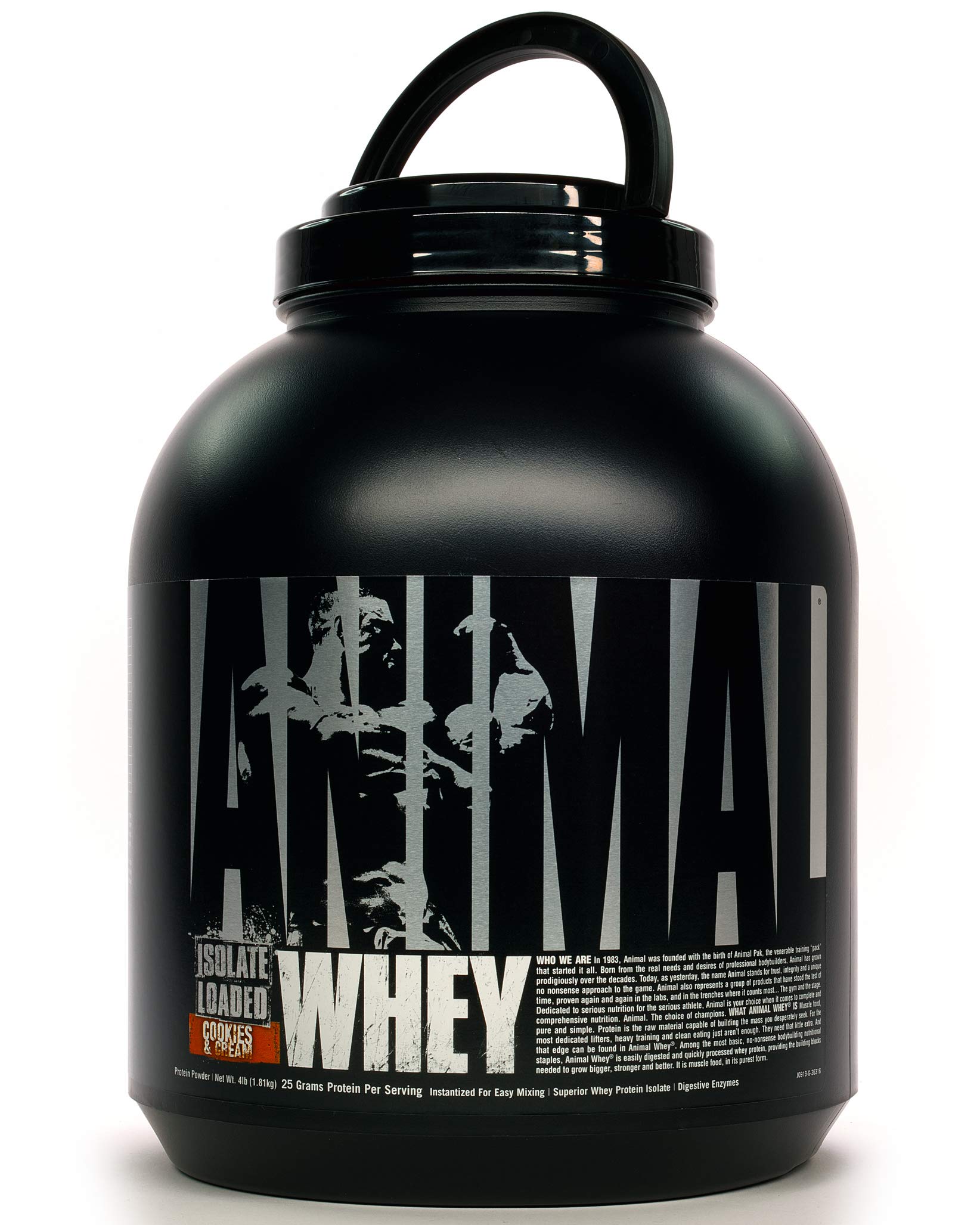 Animal Whey Isolate Protein Powder, Loaded for Post Workout and Recovery & Optimum - AB Mystery
