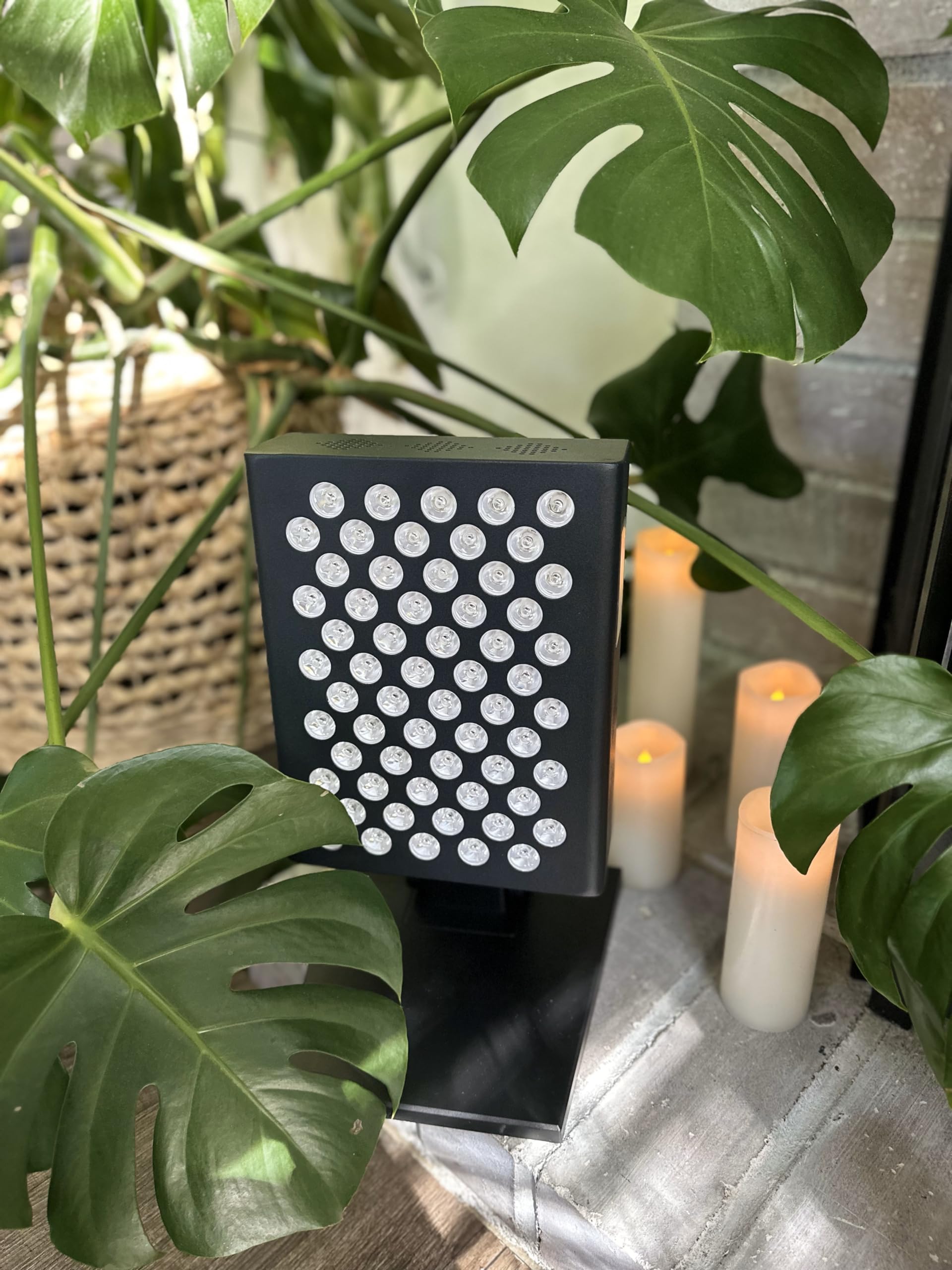 ADVARAYS Red Light Therapy Lamp: Infrared Heating Pad Pain Relief for Body 60 LEDs Panel Red Light - AB Mystery