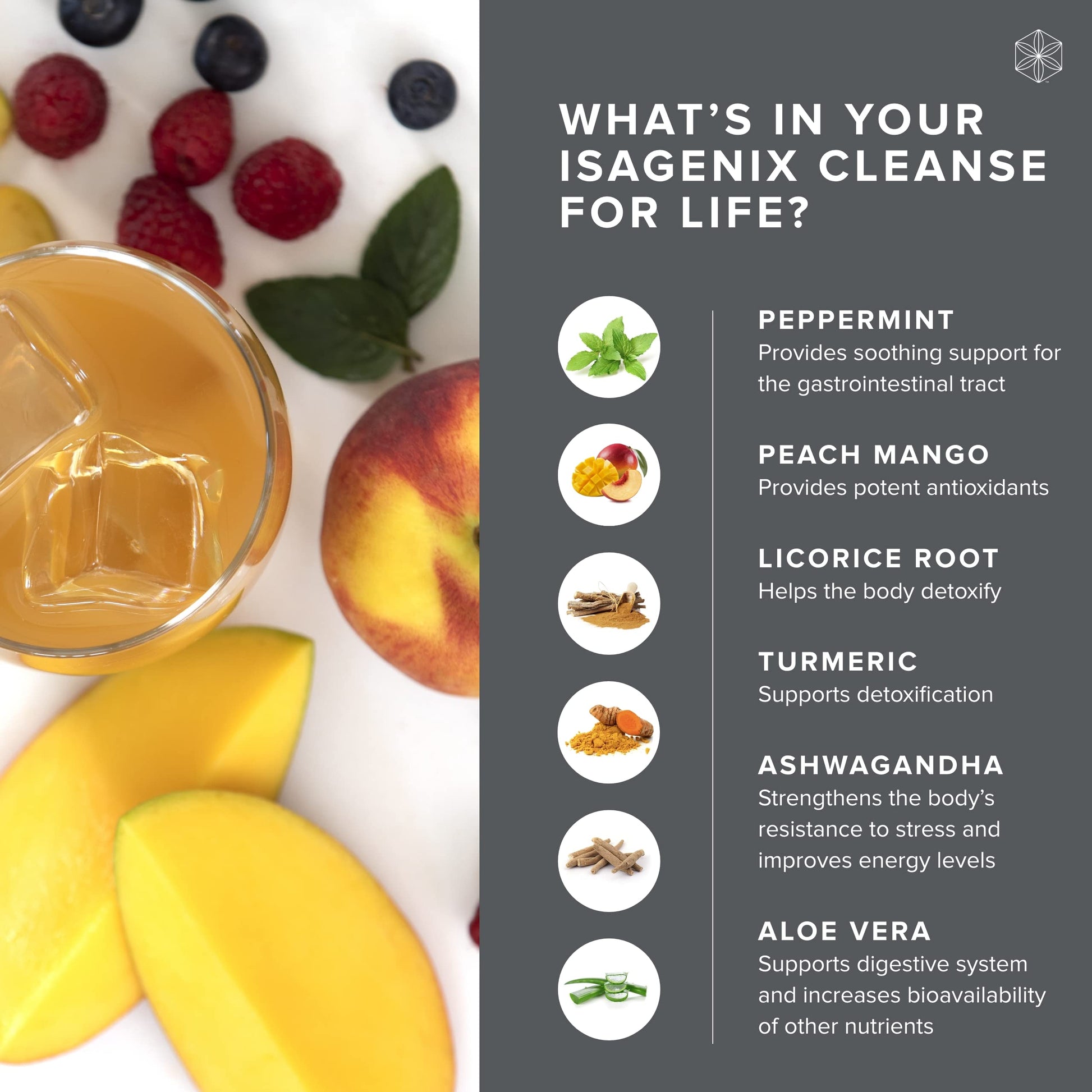 Isagenix Cleanse for Life - Detox System Support with Vitamins & Minerals - AB Mystery