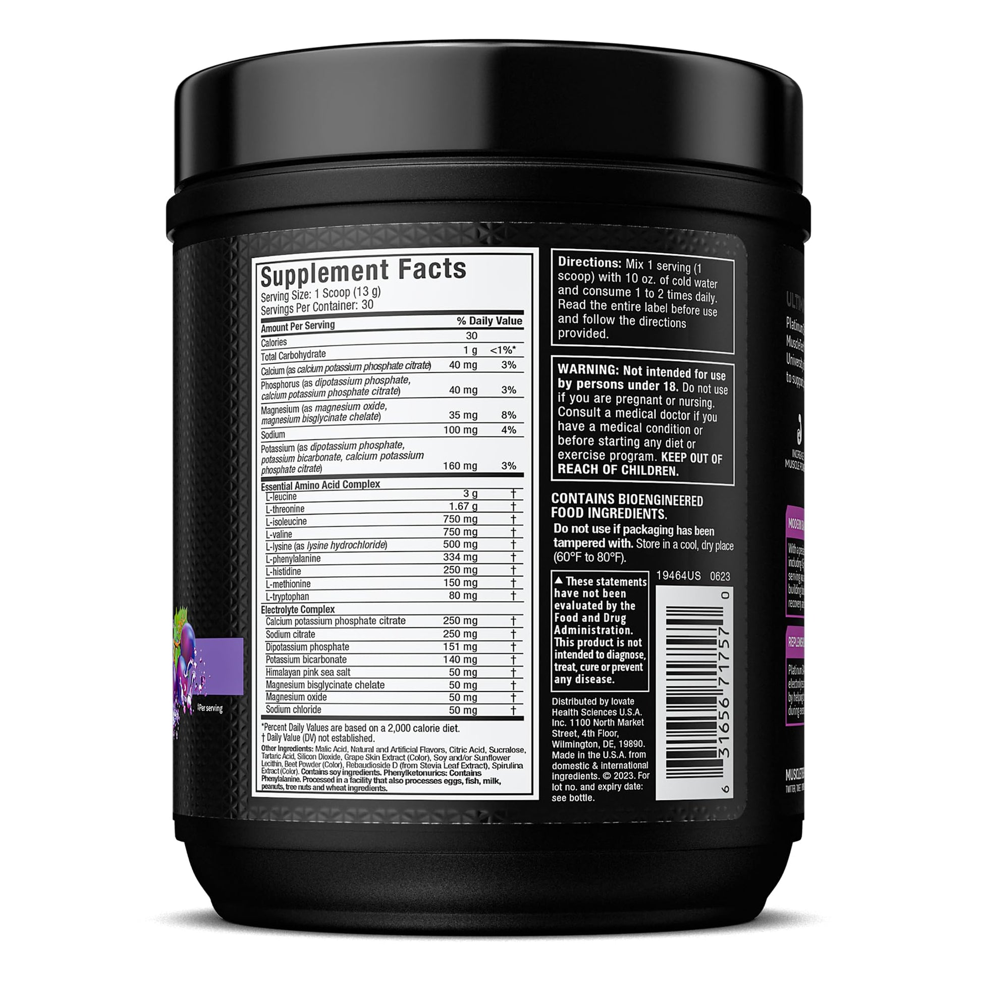 MuscleTech | Platinum 100% EAA+ |Essential Amino Acids | Muscle Strength Builder - AB Mystery